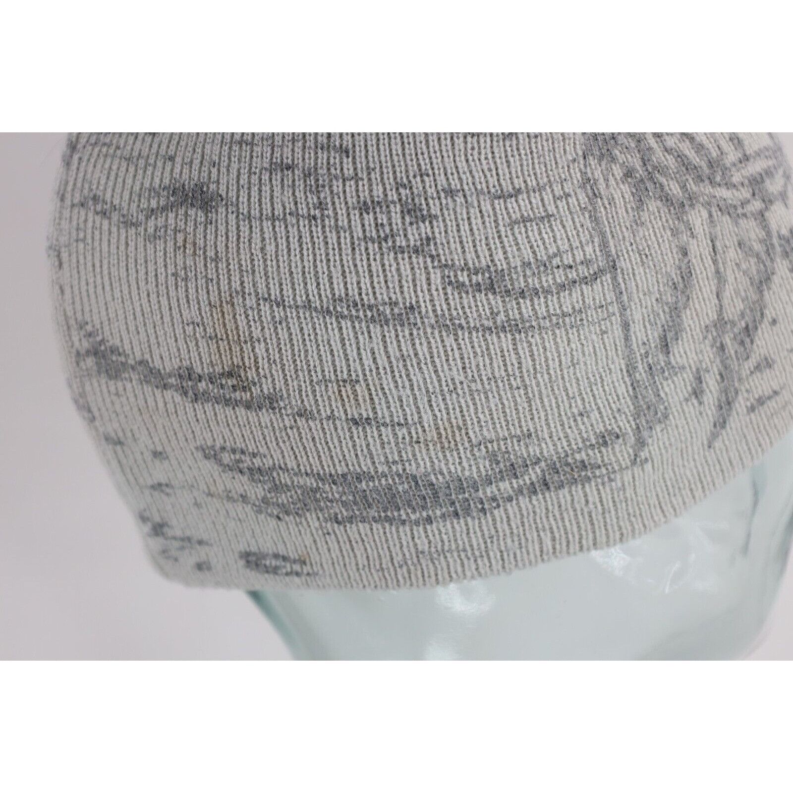 Vintage Vintage Y2K 90s Streetwear Grim Reaper Skull Skeleton Beanie Size ONE SIZE - 8 Thumbnail