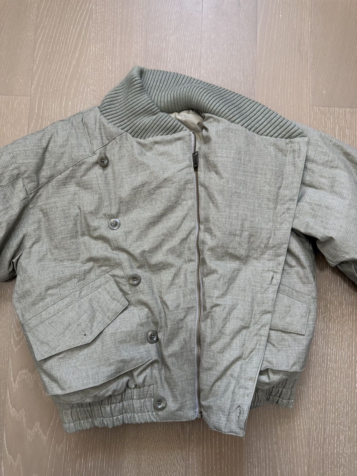 No Faith Studios No Faith Studios Japanese flight padded bomber jacket Size US L / EU 52-54 / 3 - 4 Thumbnail