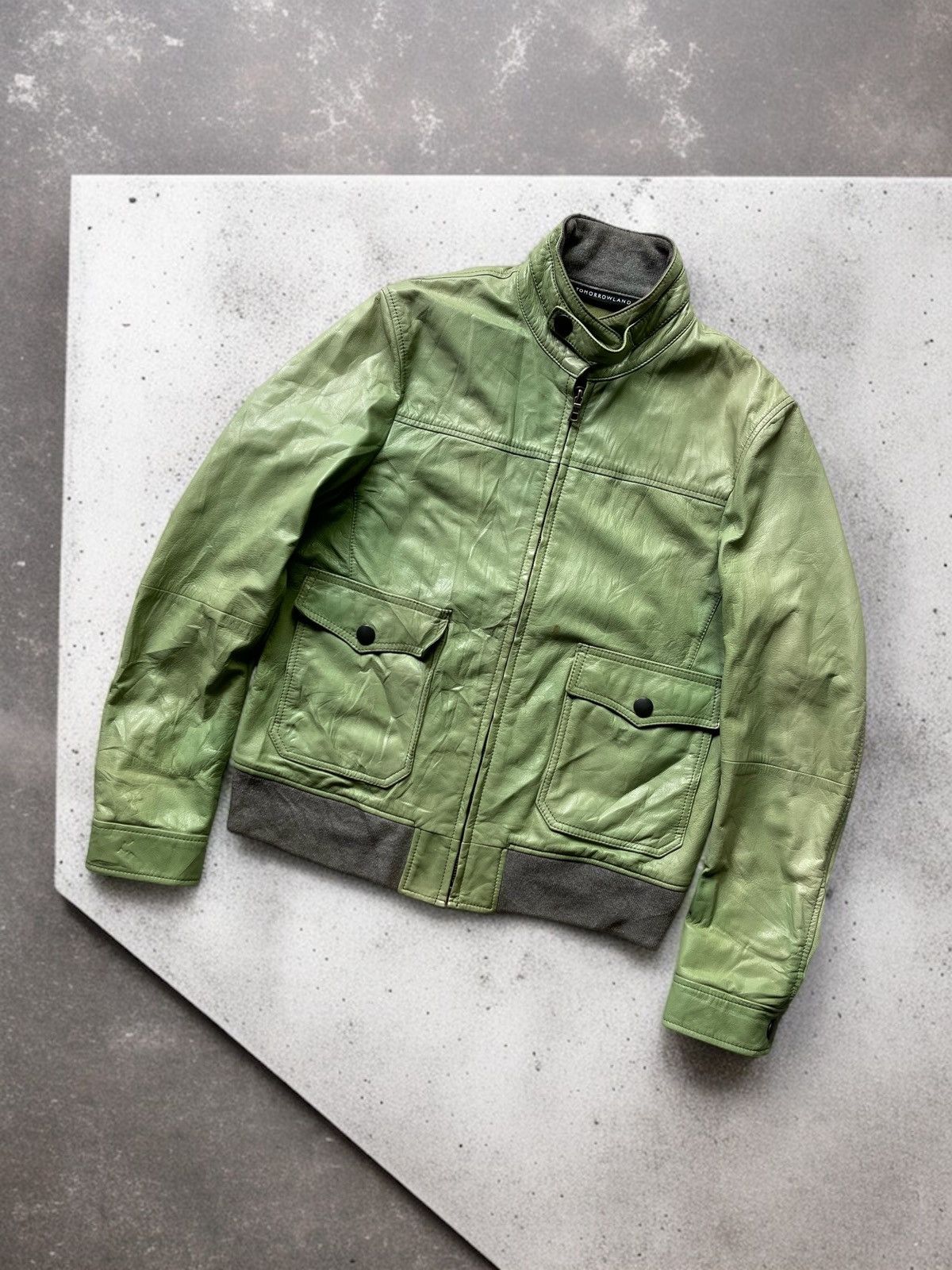 Tomorrowland TOMORROWLAND SHEEPSKIN LEATHER RACER JACKET Size US L / EU 52-54 / 3 - 2 Thumbnail