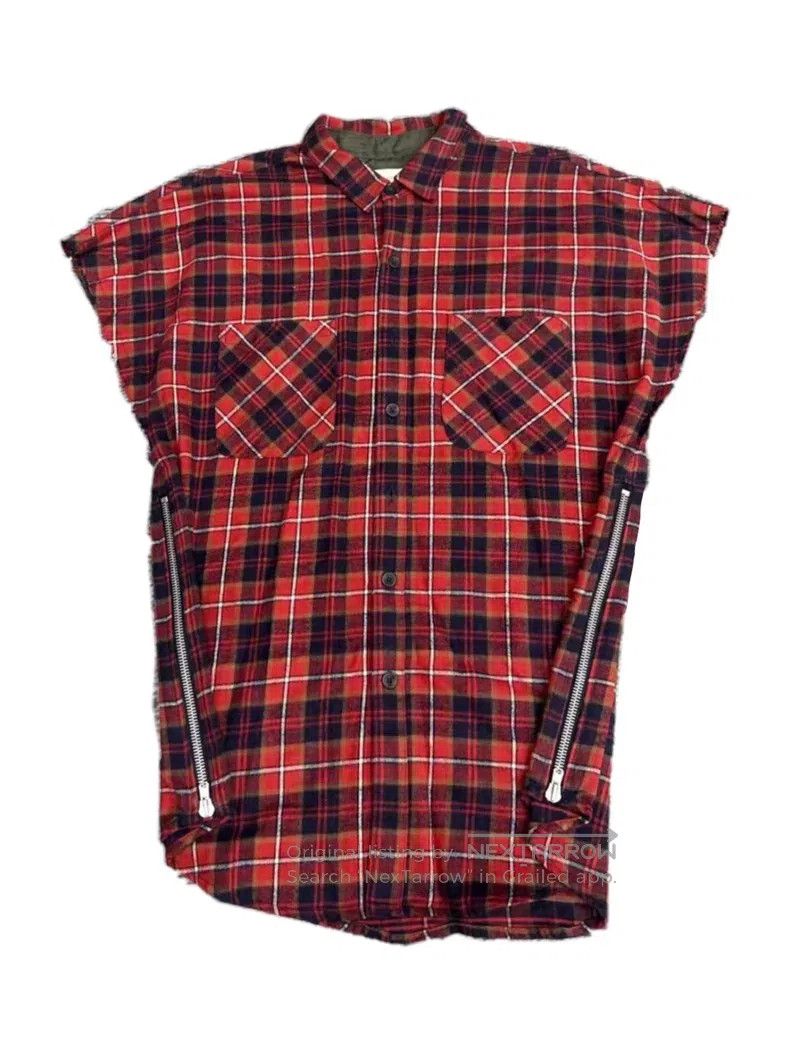 Fear of God Fear of God Plaid vested shoulder shirt Size US L / EU 52-54 / 3 - 1 Thumbnail
