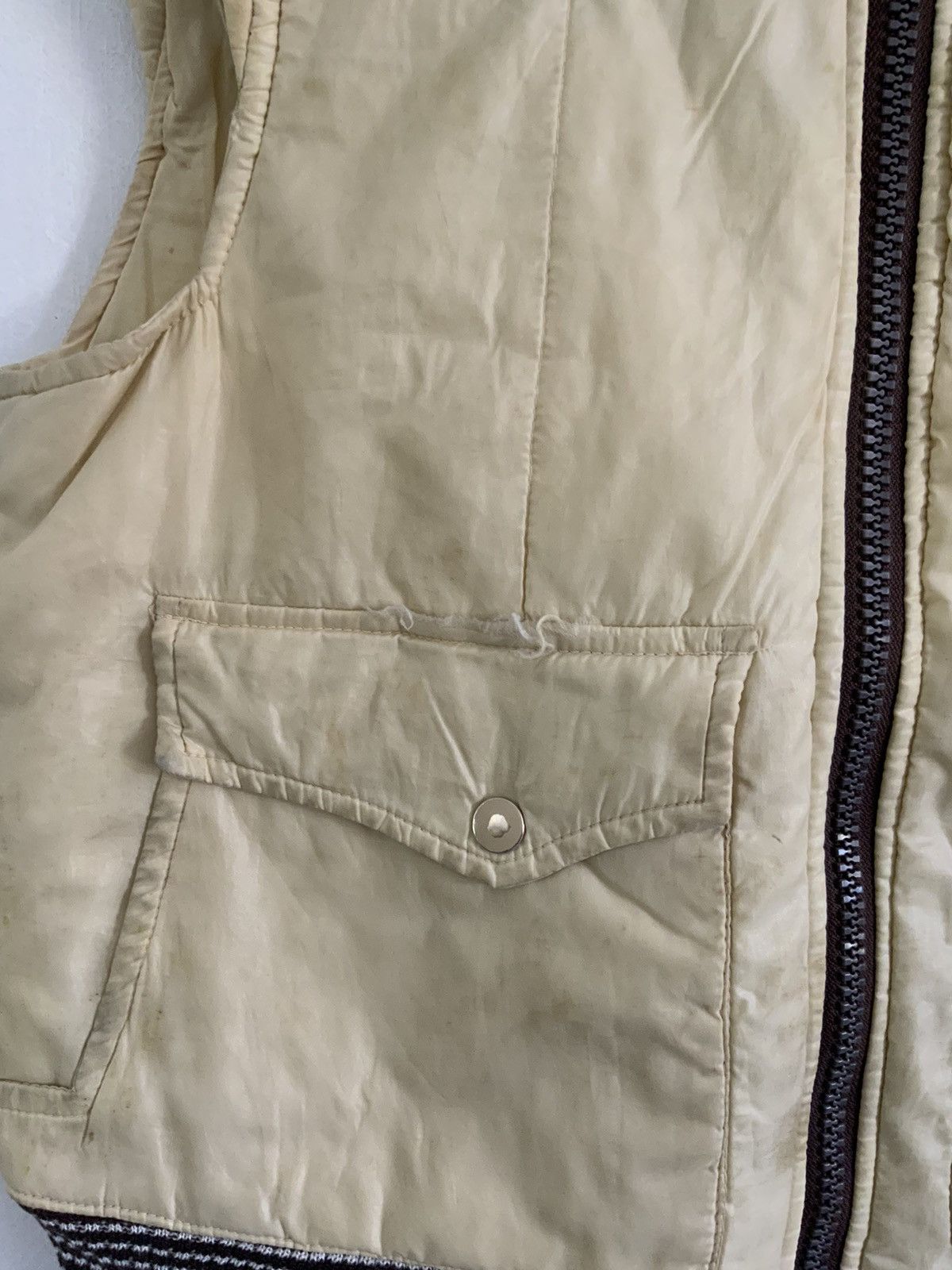 Vintage Rodo Laven Japan Made Puffer Fade Vest Size US M / EU 48-50 / 2 - 6 Thumbnail
