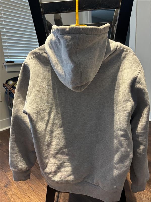 Supreme Supreme 2010 Archive Thermal Lined Zip Up Hoodie Grey Size US M / EU 48-50 / 2 - 6 Thumbnail
