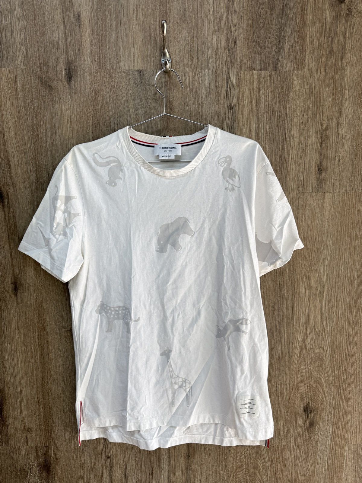 Thom Browne Thome Browne White Short Sleeve Size US M / EU 48-50 / 2 - 1 Thumbnail
