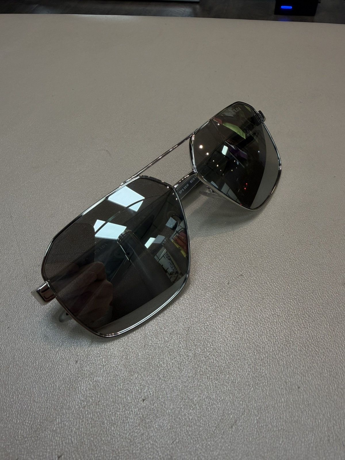 Prada Prada Linea Rossa PS A50S Silver / Grey Size ONE SIZE - 1 Thumbnail