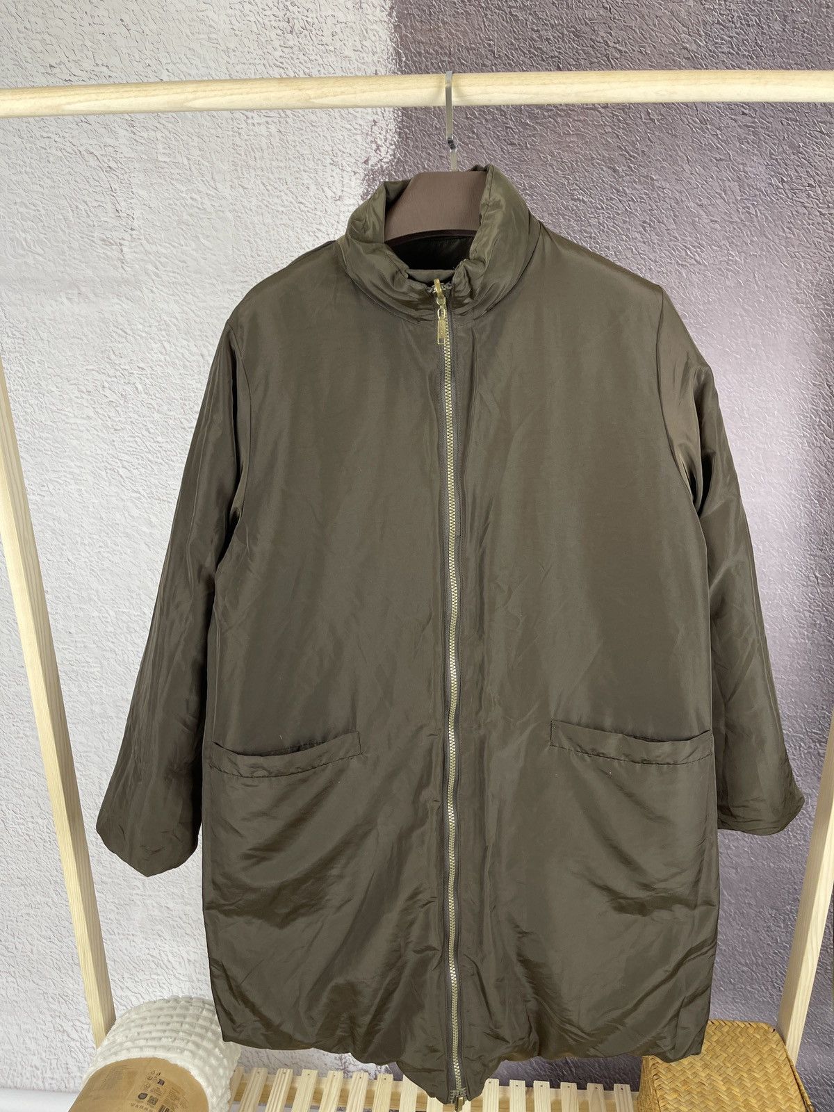 Max Mara Weekend Max Mara reversible quilted nylon oversized jacket Size L / US 10 / IT 46 - 3 Thumbnail