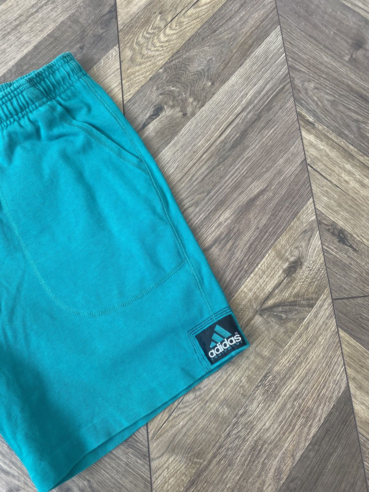 Adidas × Vintage Adidas Eqt Vintage Equipment Shorts 90s Retro Size US 31 - 5 Thumbnail
