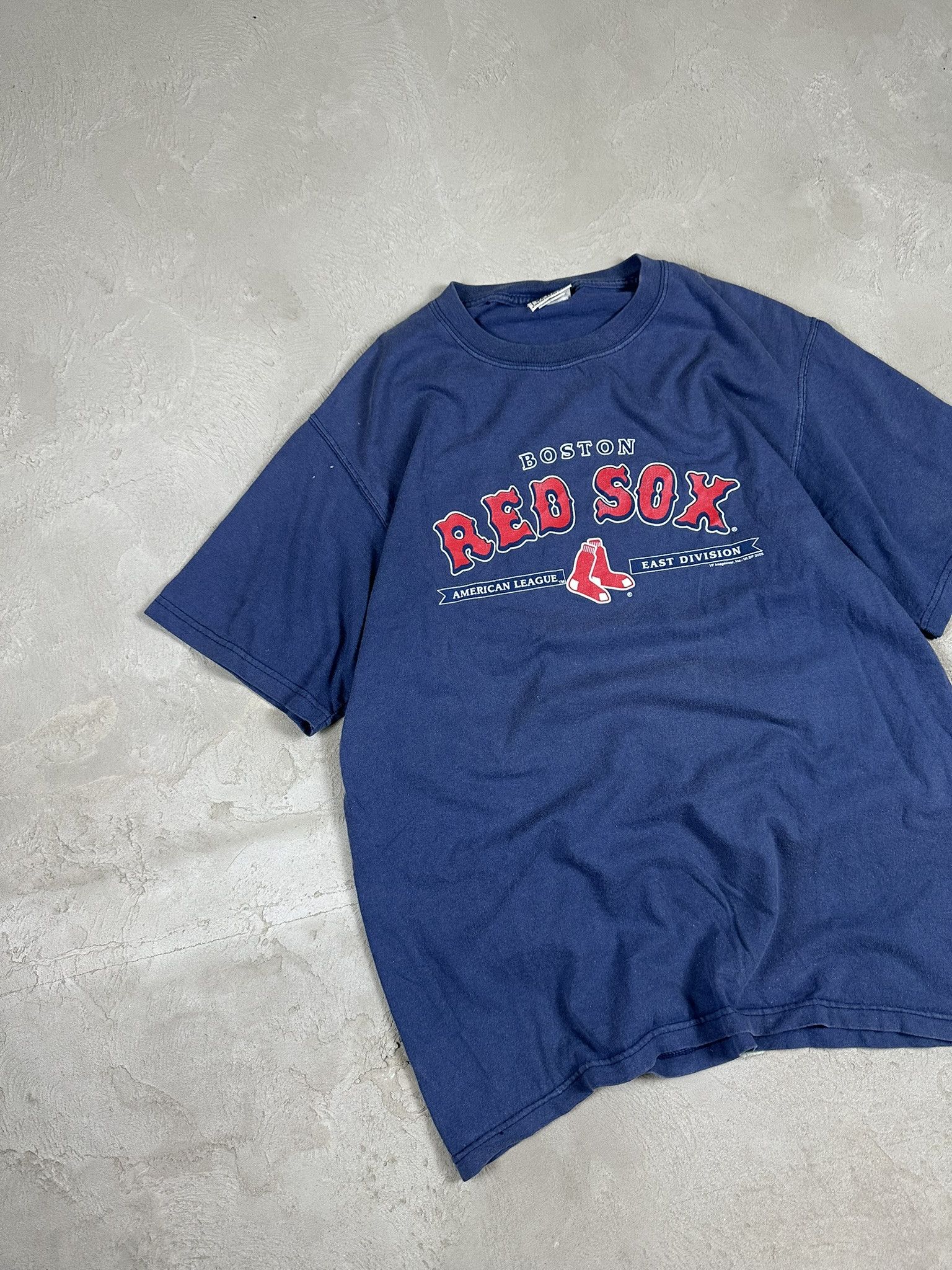 Lee × MLB × Vintage 2005 Vintage Boston Red Sox MLB Baseball Y2k T-shirt 00s Size US M / EU 48-50 / 2 - 2 Thumbnail
