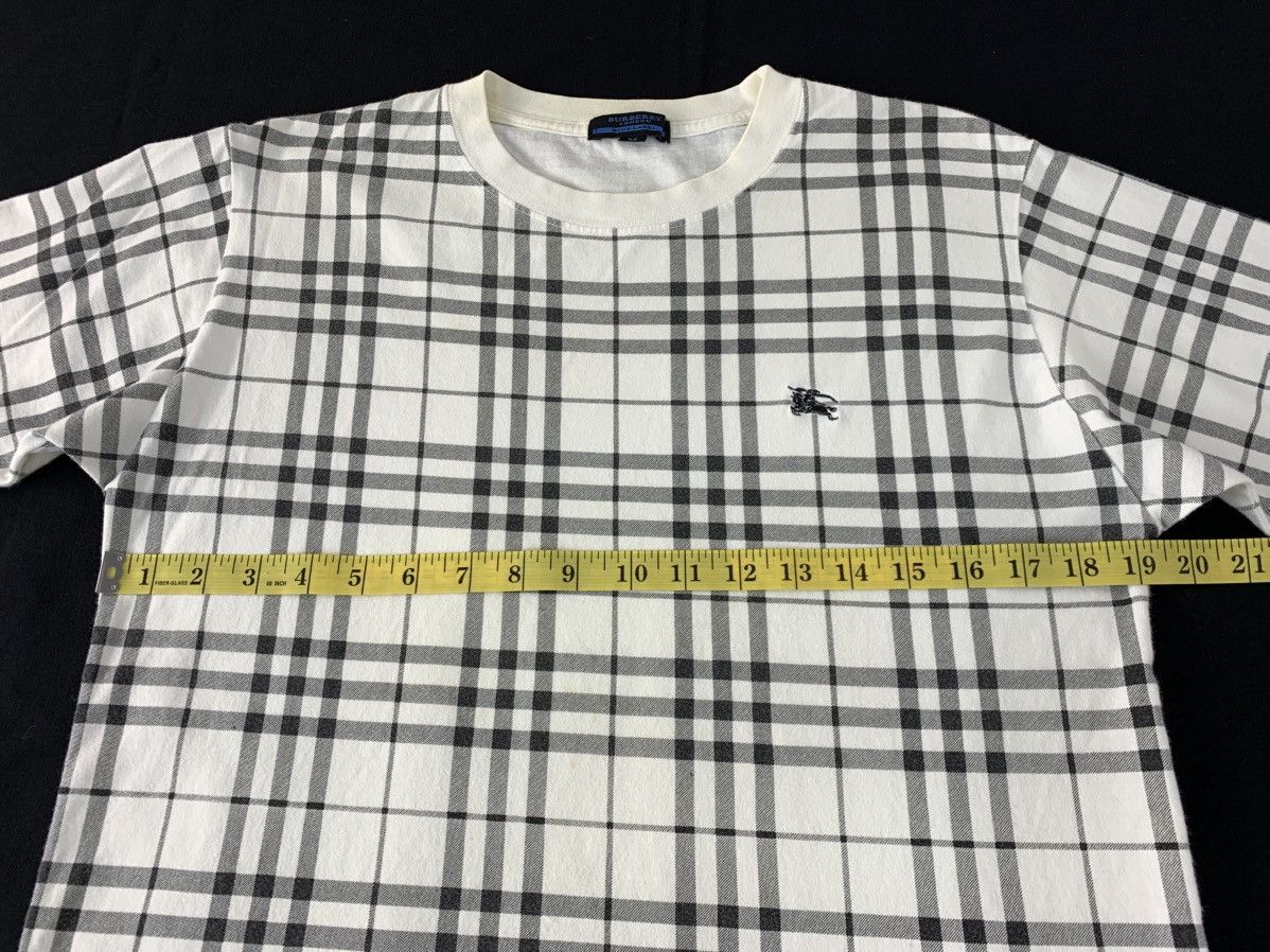 Burberry Hype Burberry Blue Label Nova Checked Monogram Printed Tee Size US M / EU 48-50 / 2 - 9 Thumbnail