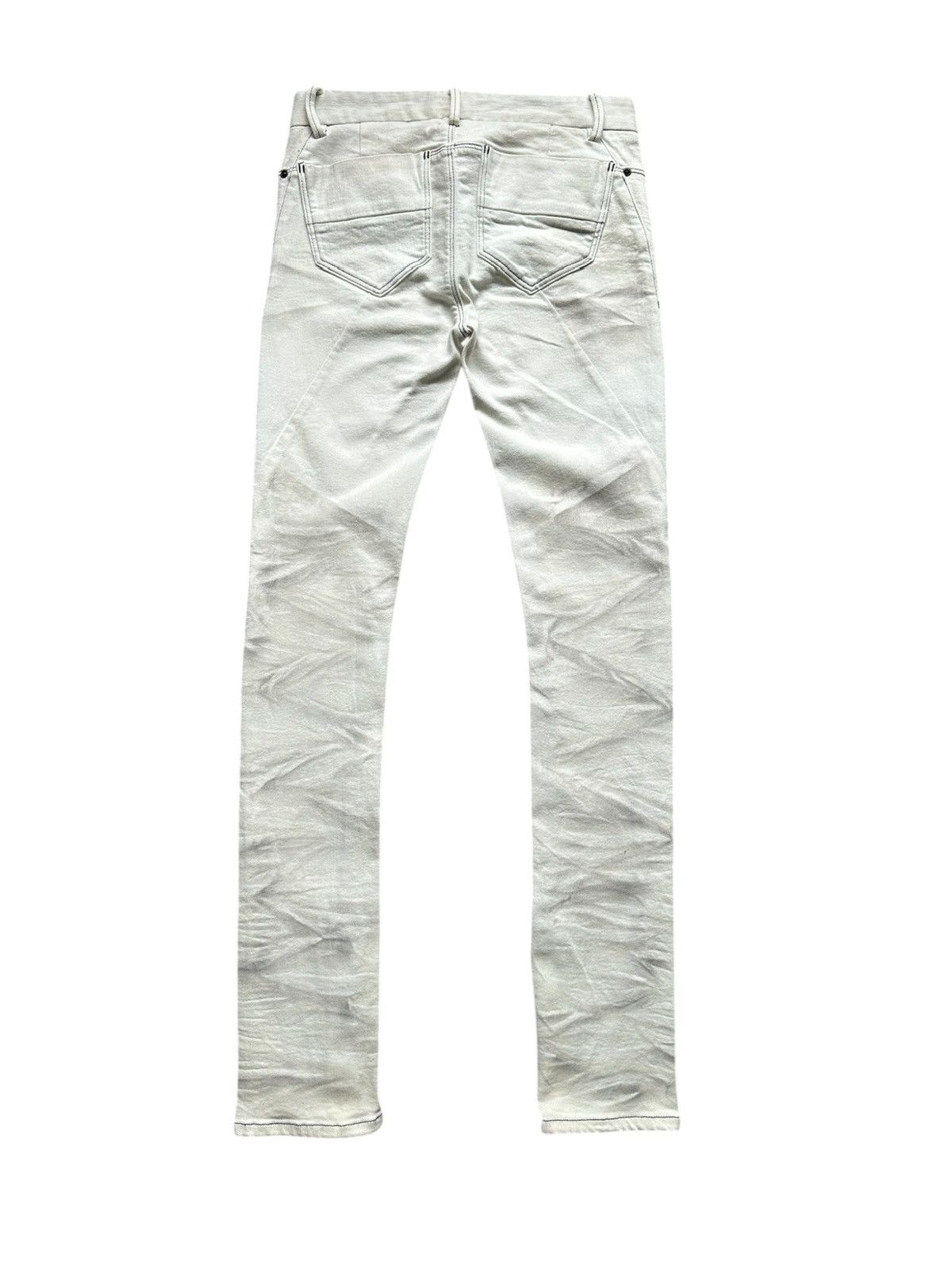 BUFFALO BOBS SS14 Johnny Wolf whiskered Detroit slim denim jrock vkei Size US 31 - 2 Thumbnail
