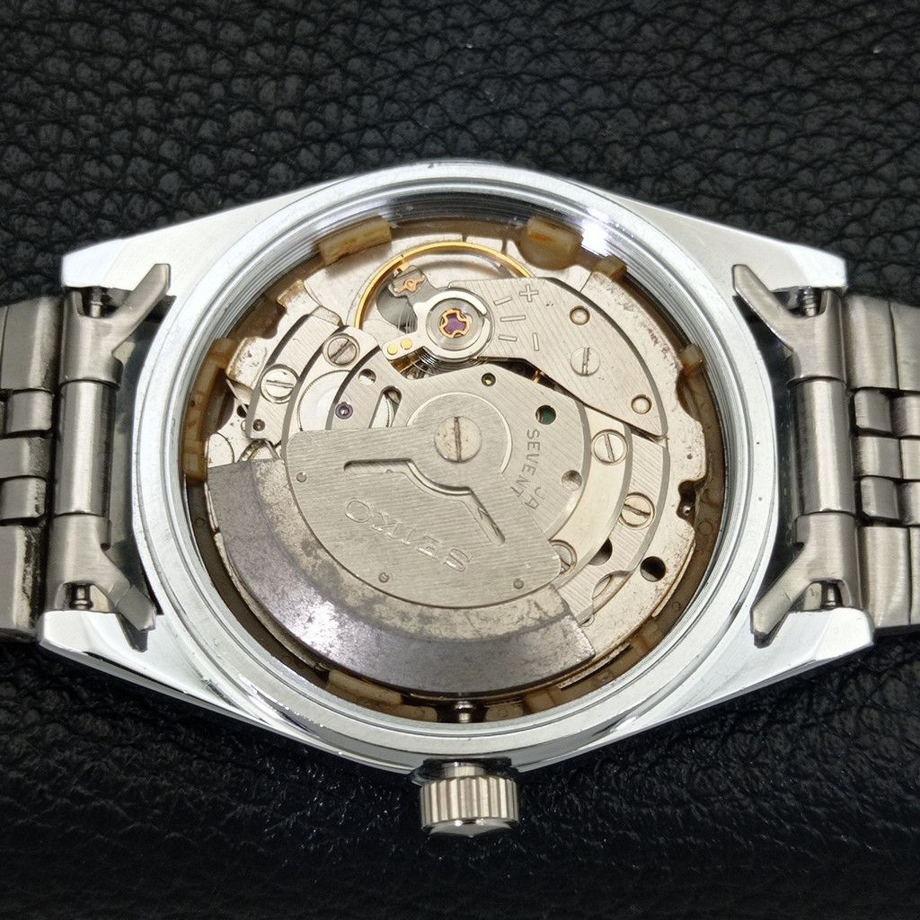 Seiko REFURBISHED VINTAGE SEIKO 5 AUTO JAPAN MENS WATCH a440719 Size 38 - 9 Thumbnail