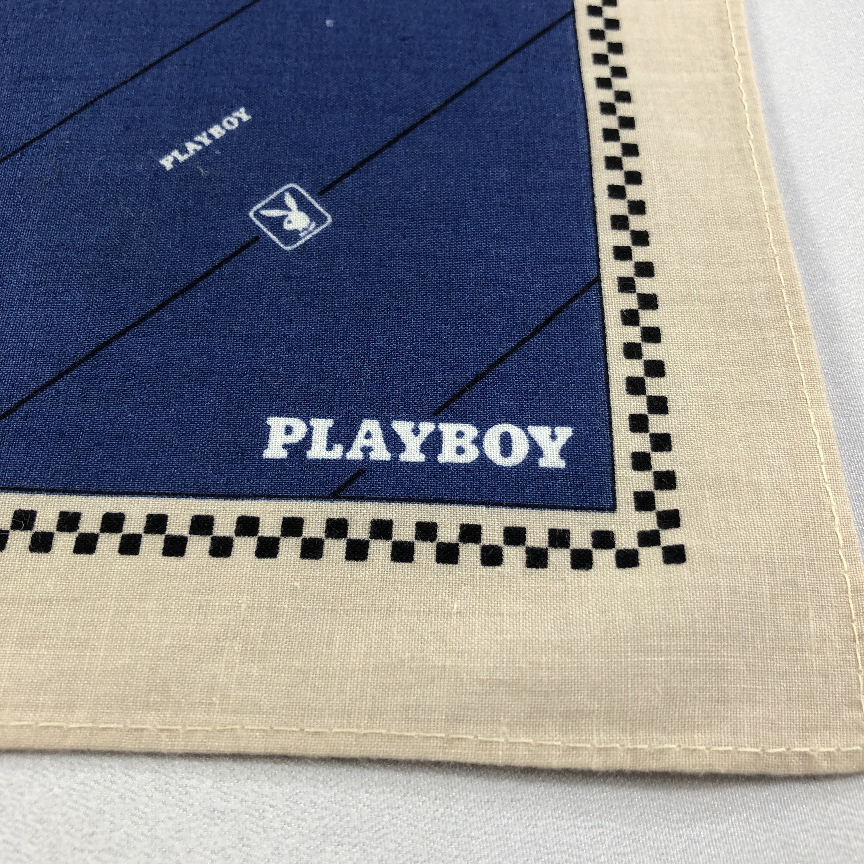 Playboy Playboy Handkerchief Neckerchief Bandana H1964 Size ONE SIZE - 4 Thumbnail