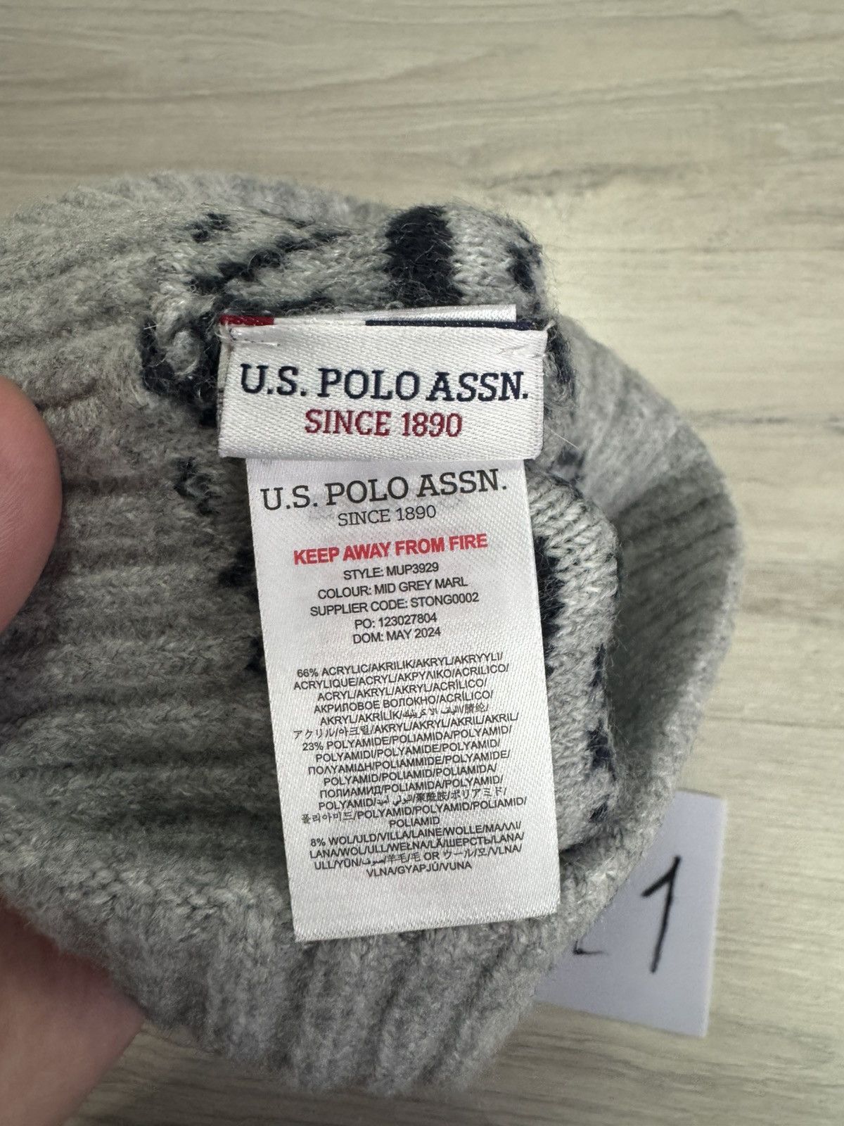 U.S. Polo Assn. U.S. Polo ASSN. hat Size ONE SIZE - 3 Thumbnail