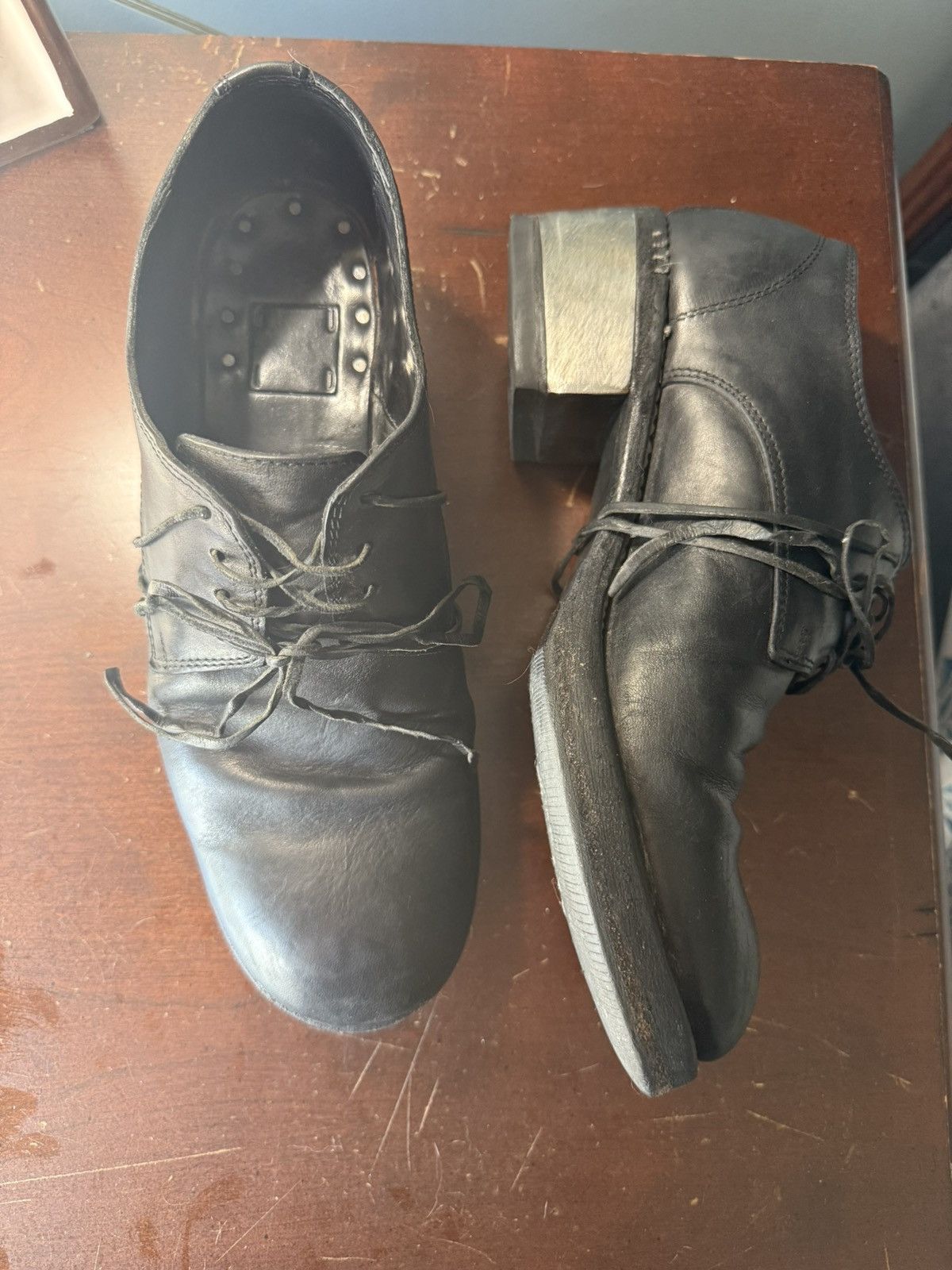 Guidi Guidi 792Zi Metal Heel Derby | Grailed