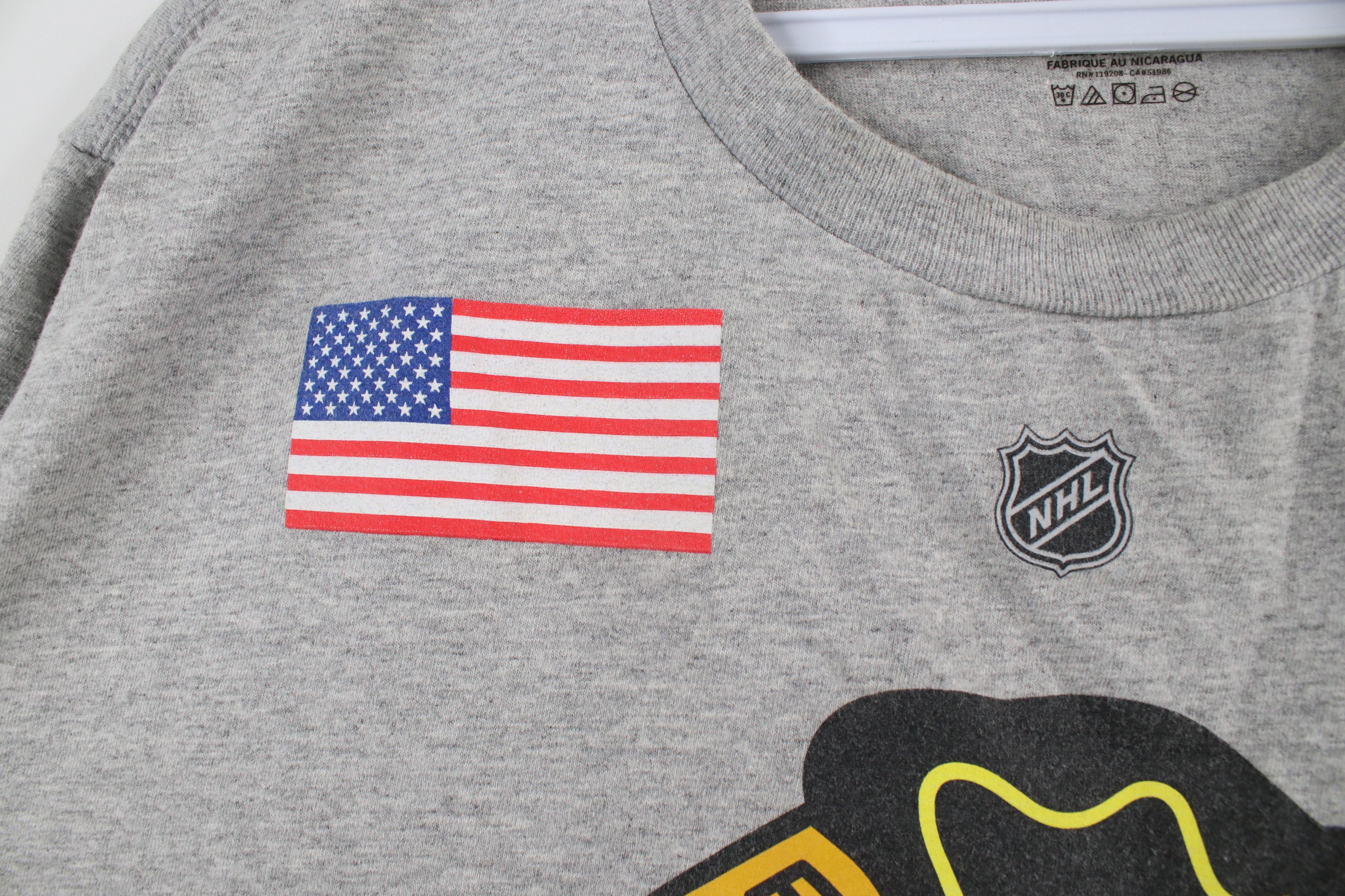 Reebok × Vintage Vintage Reebok Kane Chicago Blackhawks Hockey Jersey T-Shirt Size US L / EU 52-54 / 3 - 5 Thumbnail