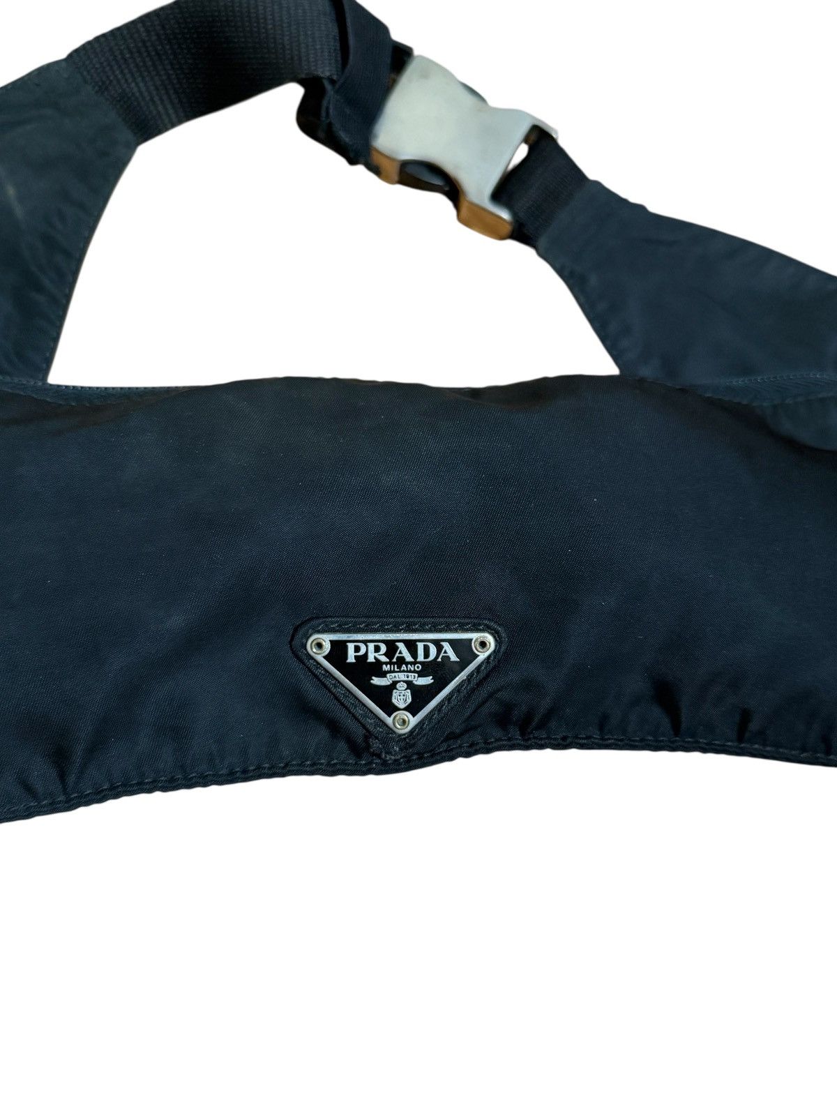 Prada 🔥Vintage Prada Nylon Bumbag/Rare Prada Nylon Belt Fannypack Size ONE SIZE - 5 Thumbnail