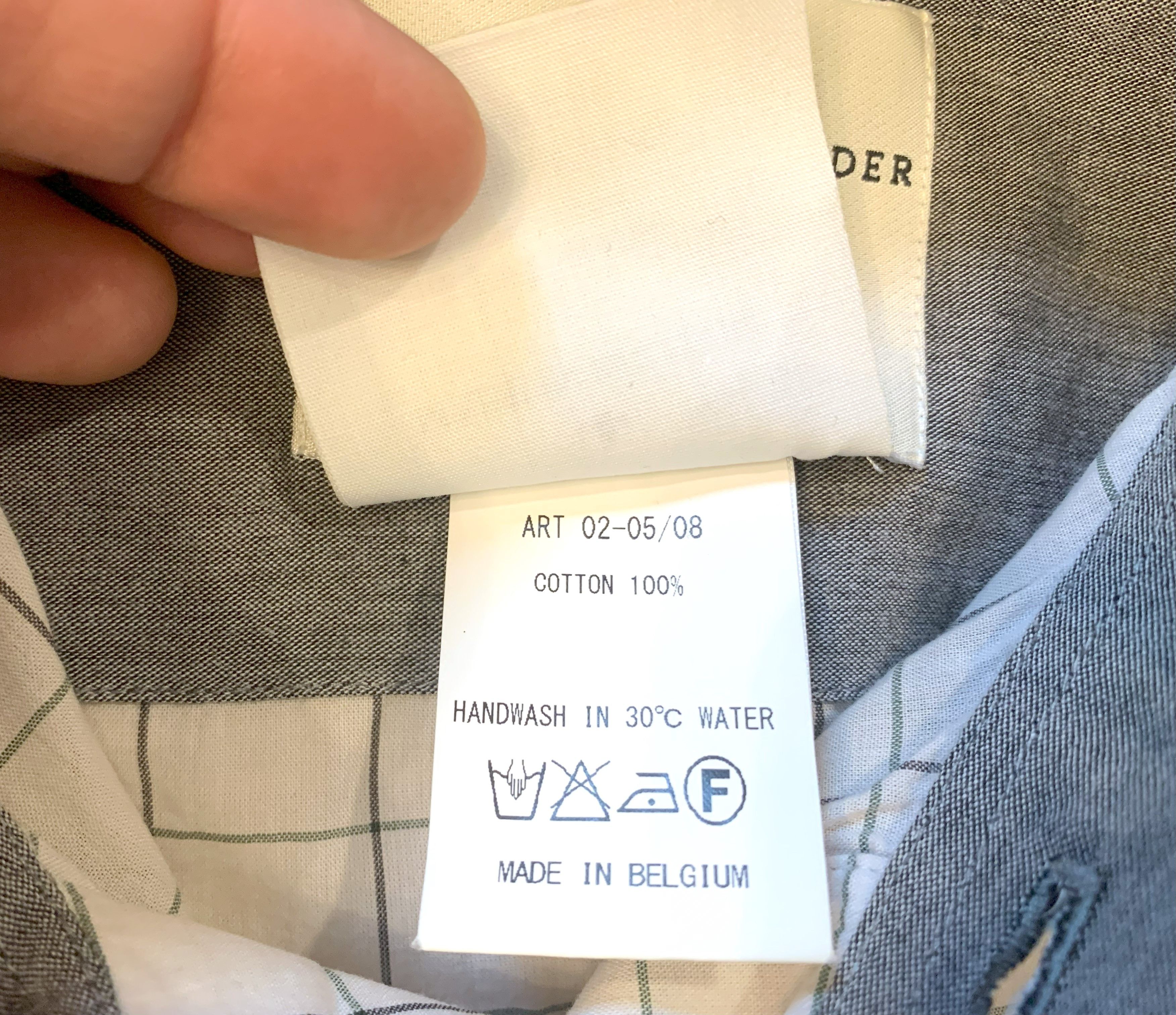 Stephan Schneider Stephan Schneider cotton shirt, made in Belgium, size 4 (M) Size US M / EU 48-50 / 2 - 7 Thumbnail