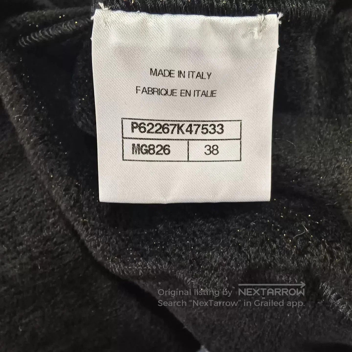 Chanel Chanel Black Gold Zip Hoodie. Size US XS / EU 42 / 0 - 5 Thumbnail
