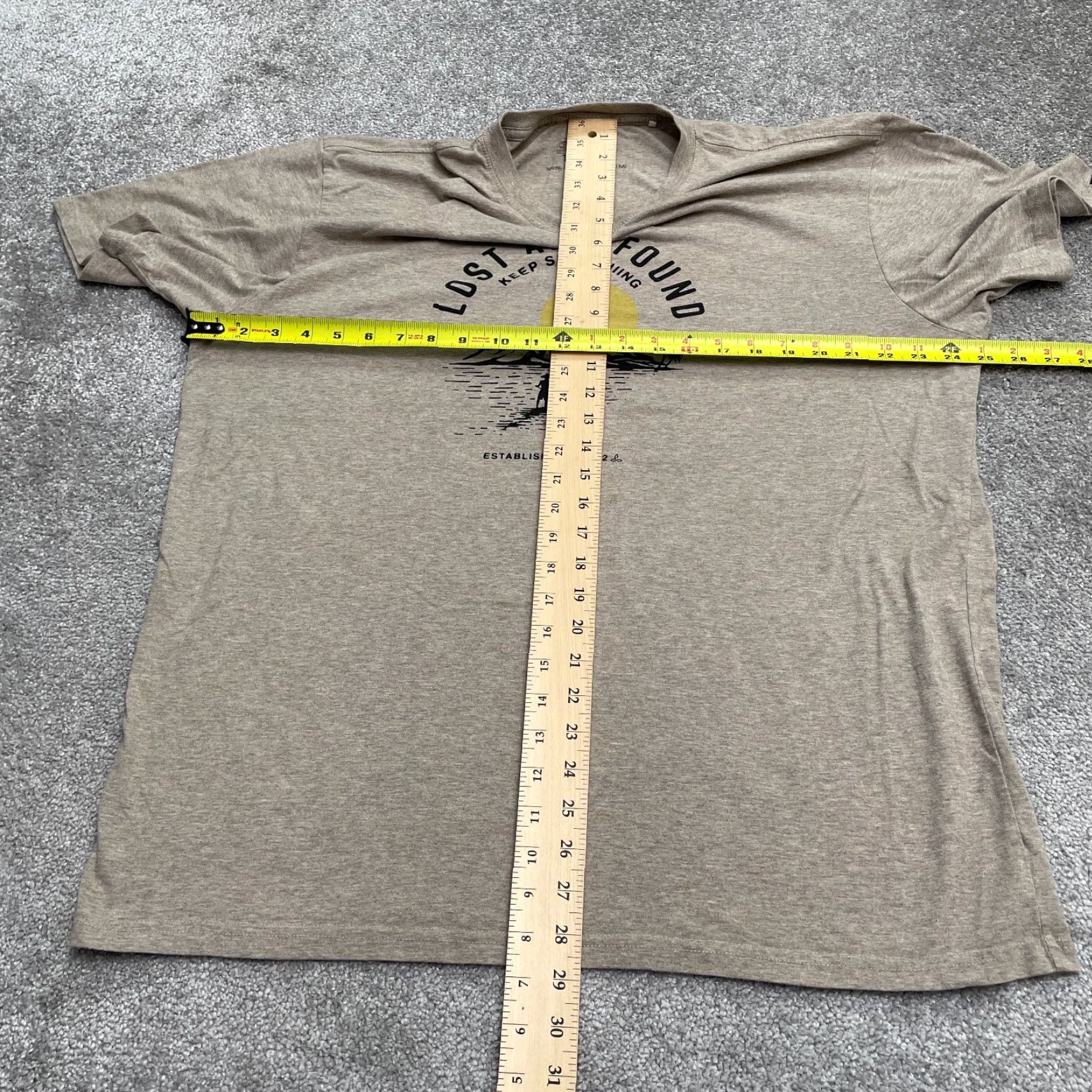 Prana Prana Graphic Shirt Mens XXL Brown Short Sleeve Cotton Tee Logo Breathable Outdoor Classic Mens Size US XXL / EU 58 / 5 - 7 Thumbnail
