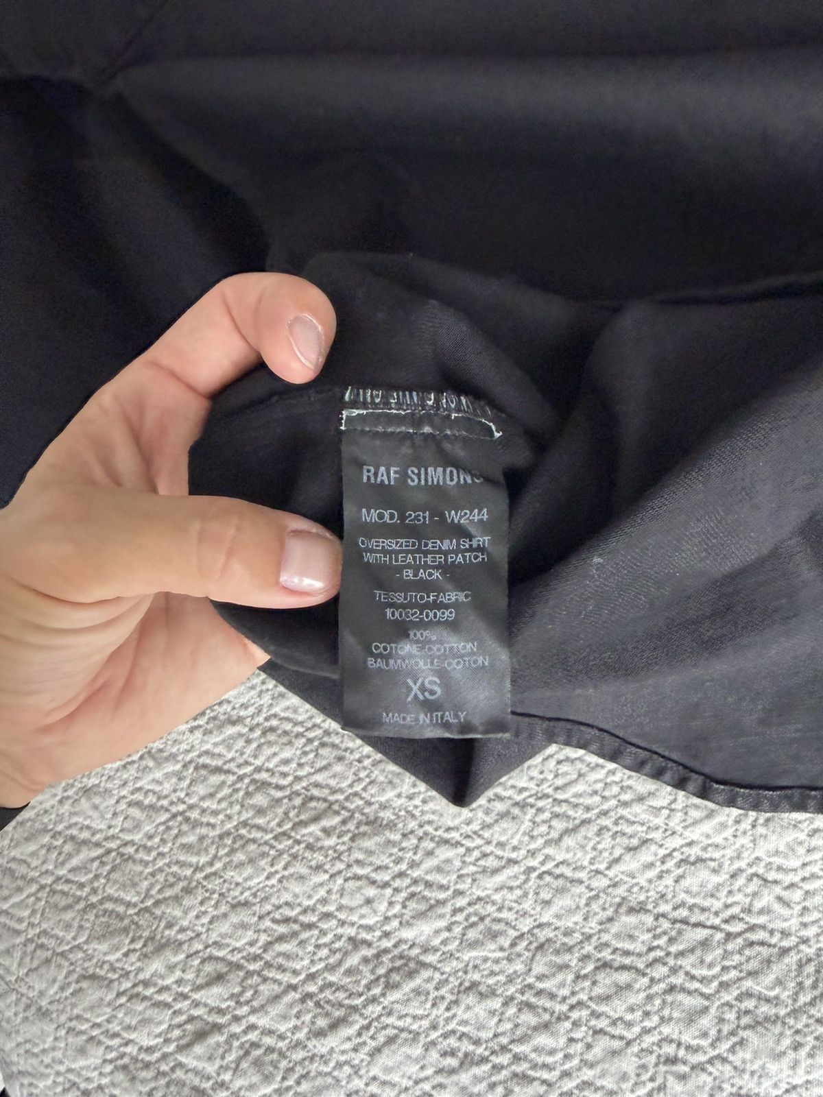 Raf Simons Raf Simons S/S 23 Oversized Denim Jacket Size US XS / EU 42 / 0 - 5 Thumbnail