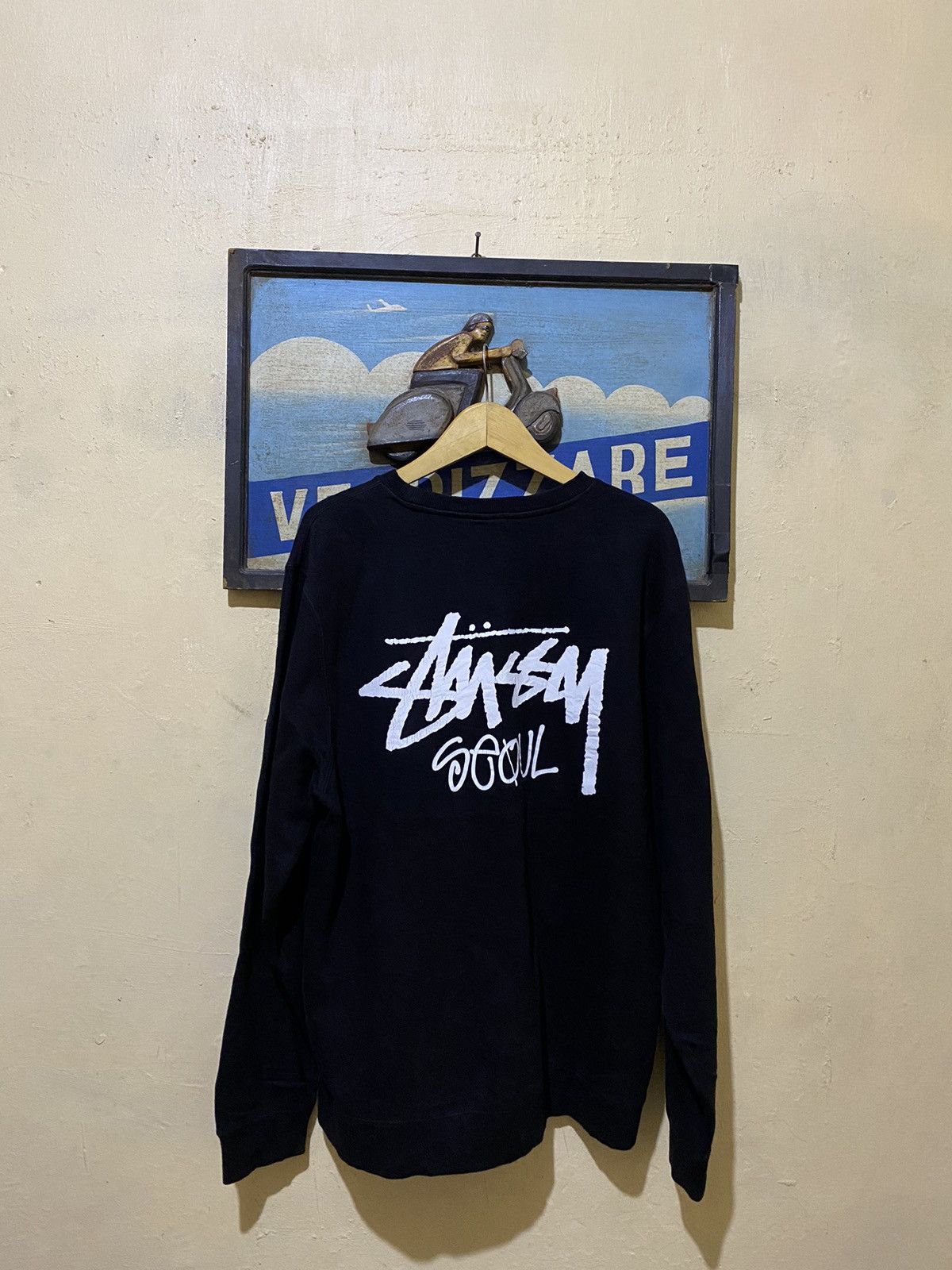 Stussy STUSSY SEOUL JUMPER 2000s Size US L / EU 52-54 / 3 - 1 Thumbnail