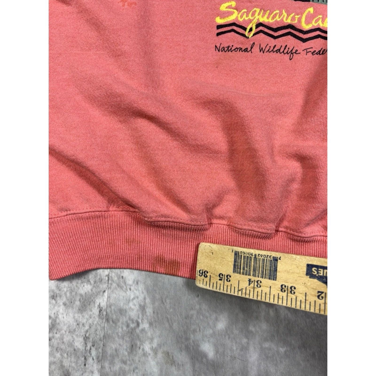 Vintage VINTAGE Cactus Sweatshirt Pink Womens XL Crew Neck Long Sleeve Hoodie Size XL / US 12-14 / IT 48-50 - 5 Thumbnail