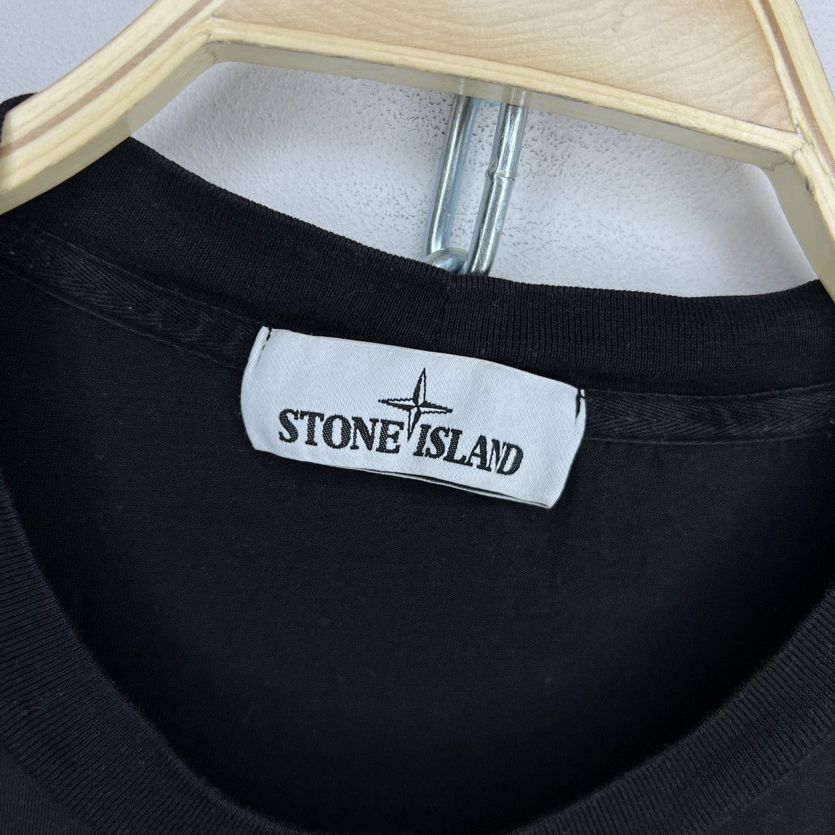Stone Island Stone Island Tee Tshirt Black Classic Size US XL / EU 56 / 4 - 5 Thumbnail