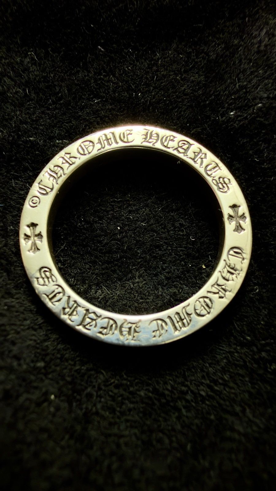 Chrome Hearts Chrome Hearts Las Vegas Spacer Ring - 7.5mm Size ONE SIZE - 1 Thumbnail
