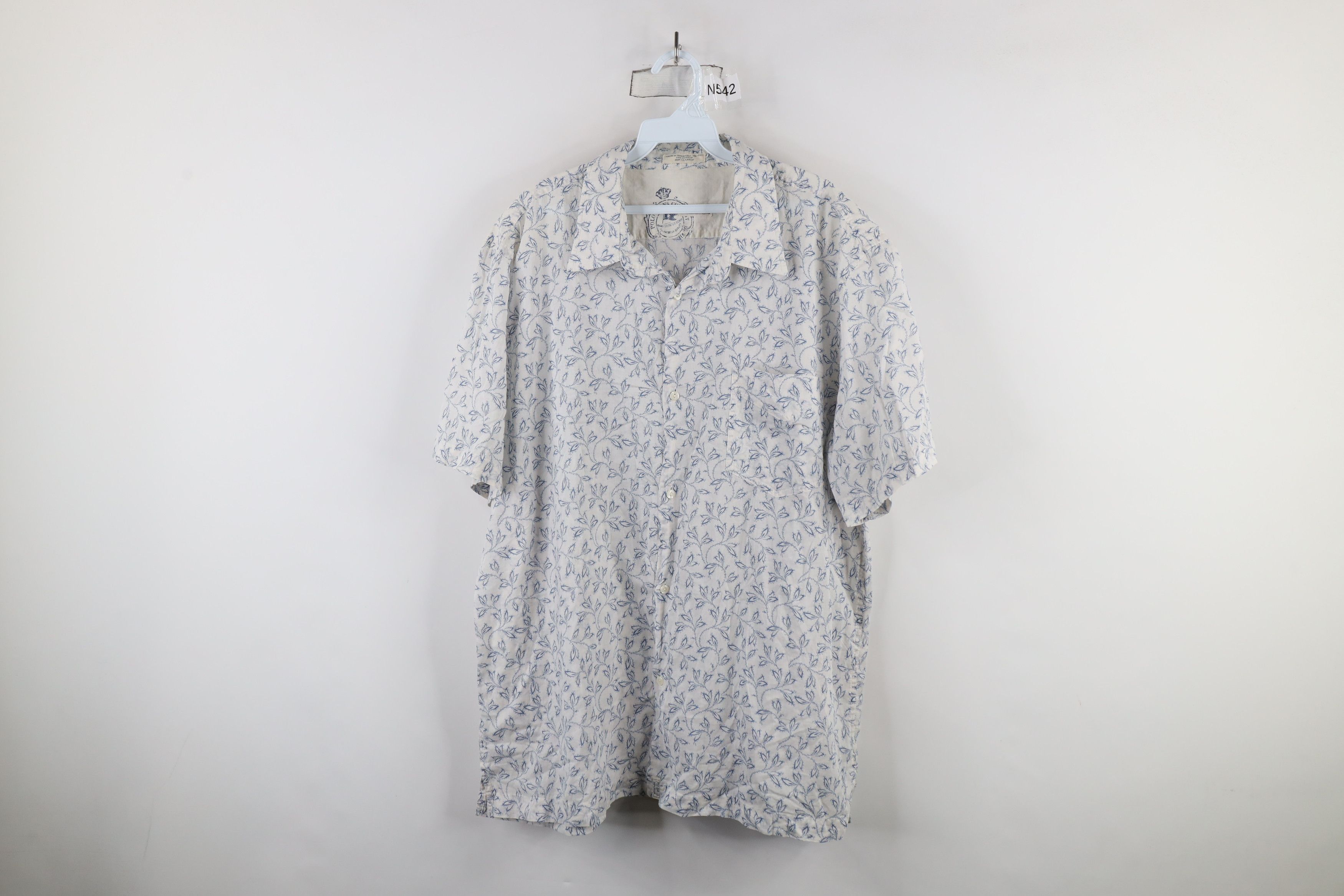 Ralph Lauren × Vintage Vintage 90s Ralph Lauren Lightweight Button Shirt Cotton Size US XXL / EU 58 / 5 - 1 Thumbnail