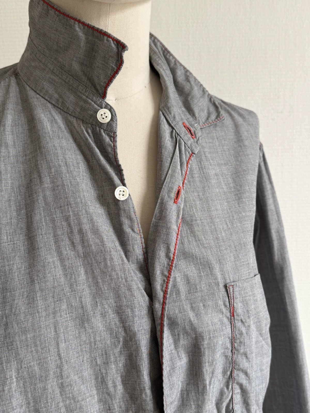 Comme des Garcons Homme Vintage Comme Des Garcons Homme shirt Size US M / EU 48-50 / 2 - 2 Thumbnail