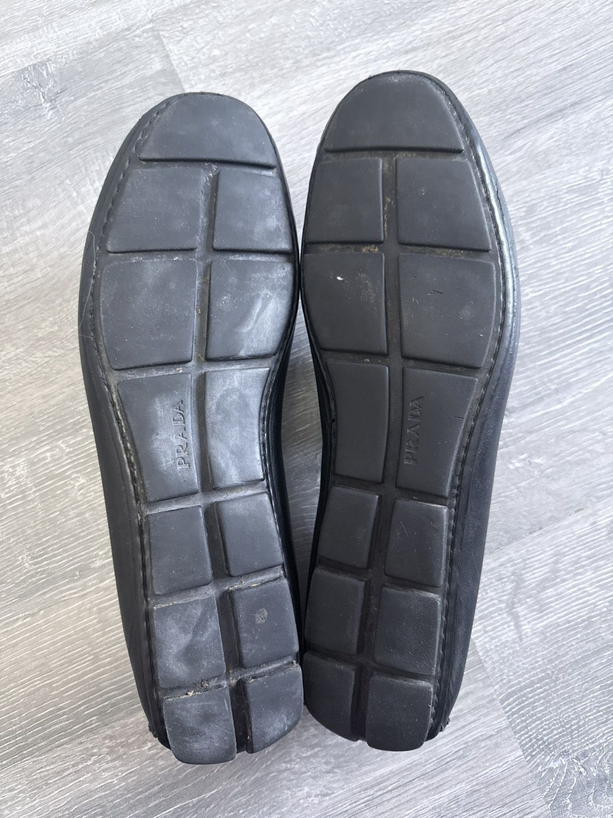 Prada Vintage Prada Leather Driving Loafers Black 2DD011 Men’s Size US 9 / EU 42 - 5 Thumbnail