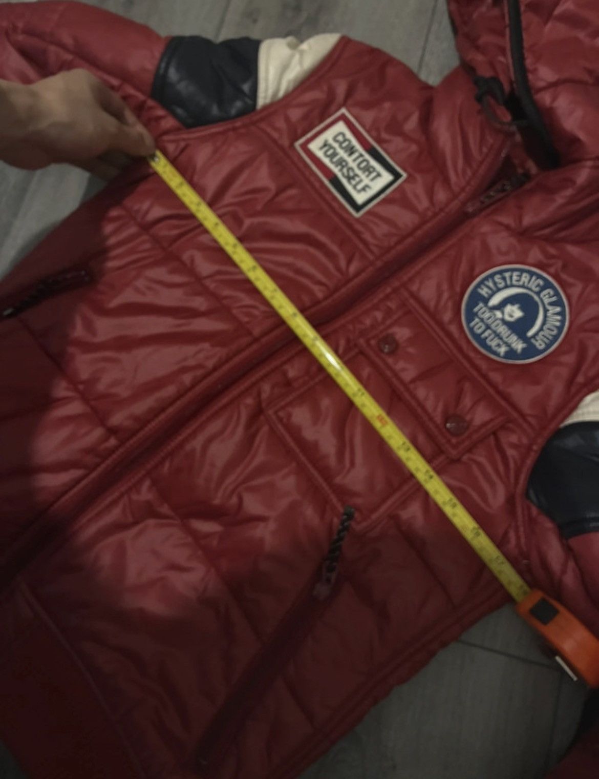 Hysteric Glamour Hysteric glamour red puffer jacket Size US S / EU 44-46 / 1 - 5 Thumbnail
