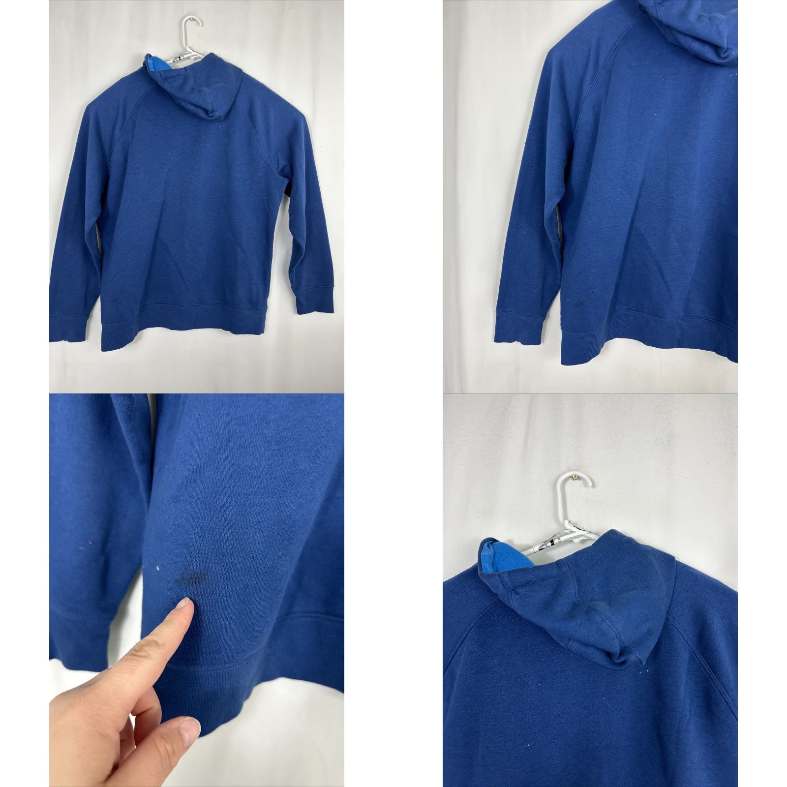 Oakley Oakley Mens XL Pullover Hoodie Logo Navy Blue Spellout Size US XL / EU 56 / 4 - 9 Thumbnail