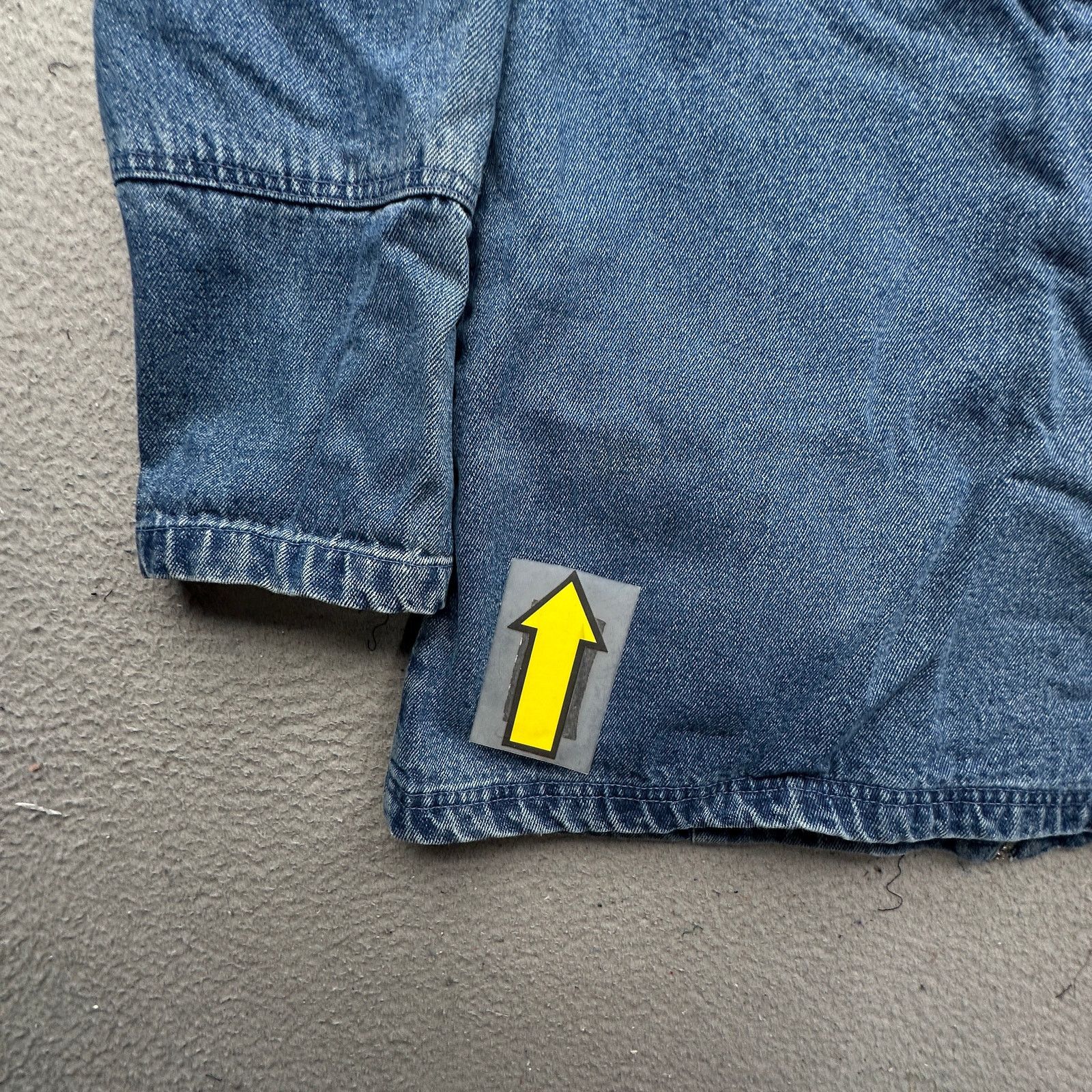Other VTG North Style Denim Jean Zip Coat Jacket Womens M Flannel Size M / US 6-8 / IT 42-44 - 11 Thumbnail