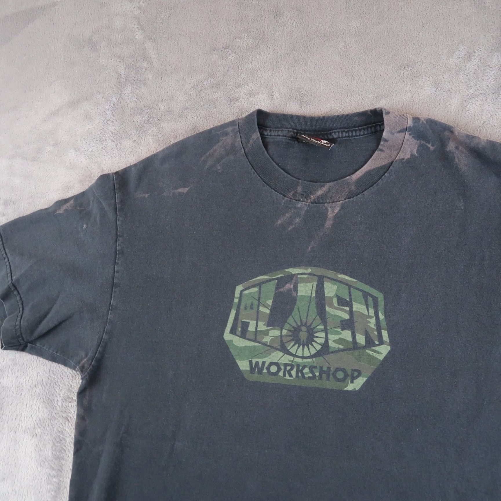 Alien Workshop VINTAGE Alien Workshop T-Shirt Mens L Black Camo Logo Graphic 90s Skatewear Size US L / EU 52-54 / 3 - 7 Thumbnail
