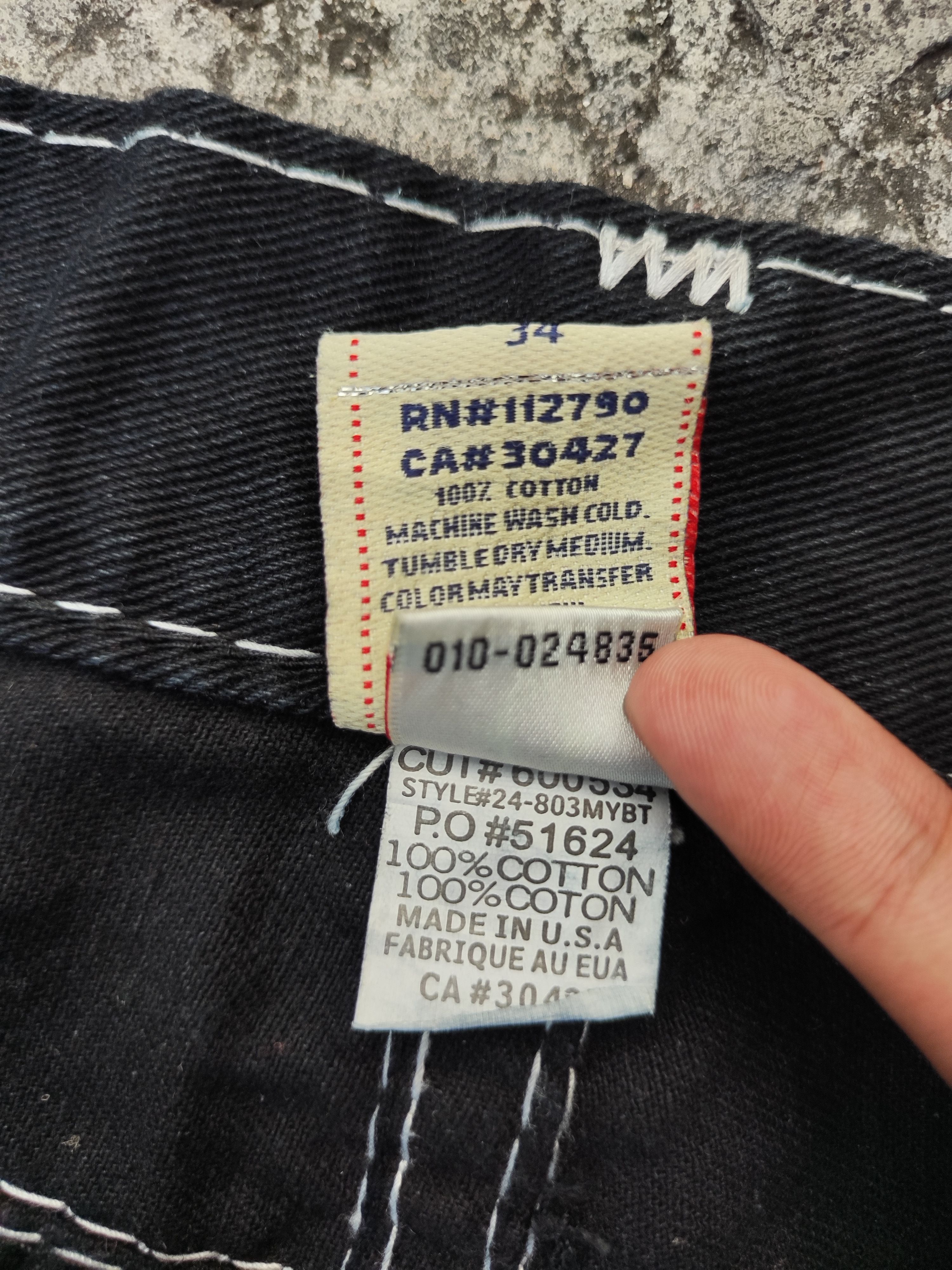 True Religion True Religion Joey Super T Size US 34 / EU 50 - 9 Thumbnail