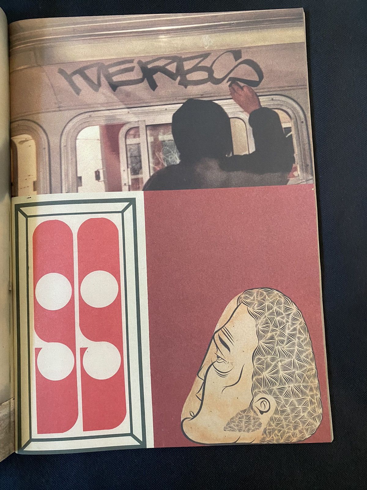 RVCA Barry McGee twist signed art Zine Size ONE SIZE - 4 Thumbnail