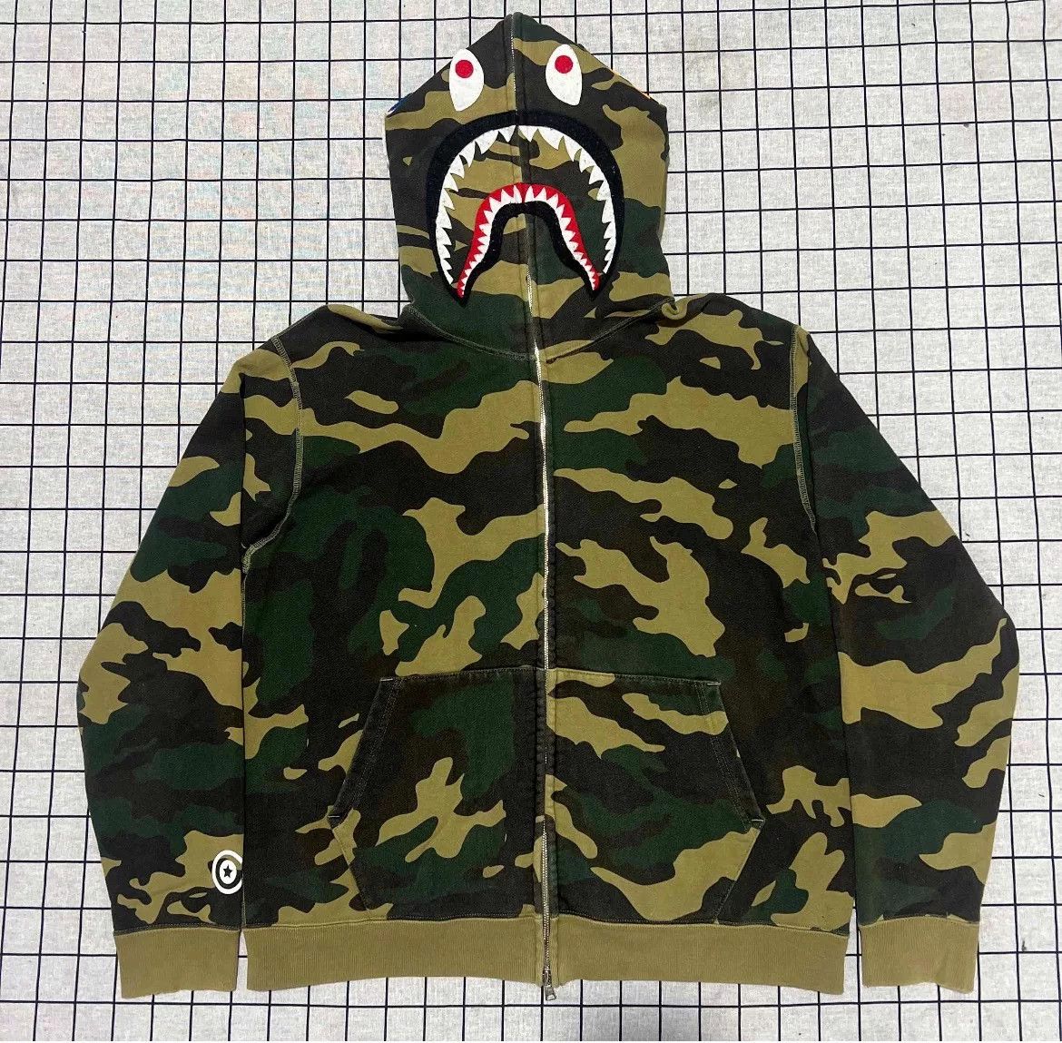 Bape Bape Retro Camo Multi Light Jacket m Men Size US M / EU 48-50 / 2 - 1 Thumbnail