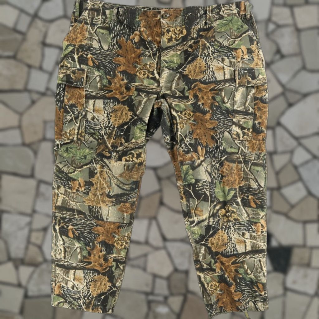 Vintage Cabelas Seclusion 3D Hunting Cotton Blend Khaki Cargo Pants Men’s 3XL Size US 39 - 1 Thumbnail