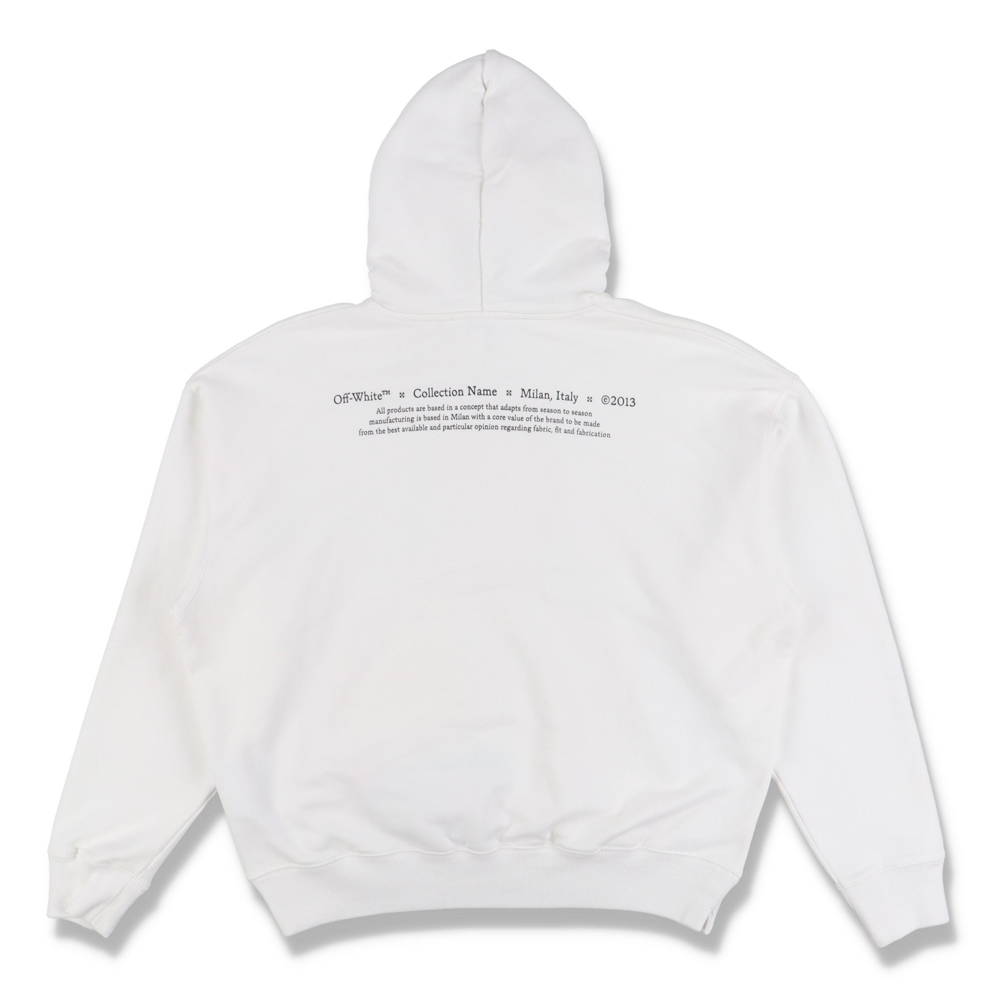 Off-White White Caravaggio Boy Oversized Skate Hoodie Size US M / EU 48-50 / 2 - 7 Thumbnail