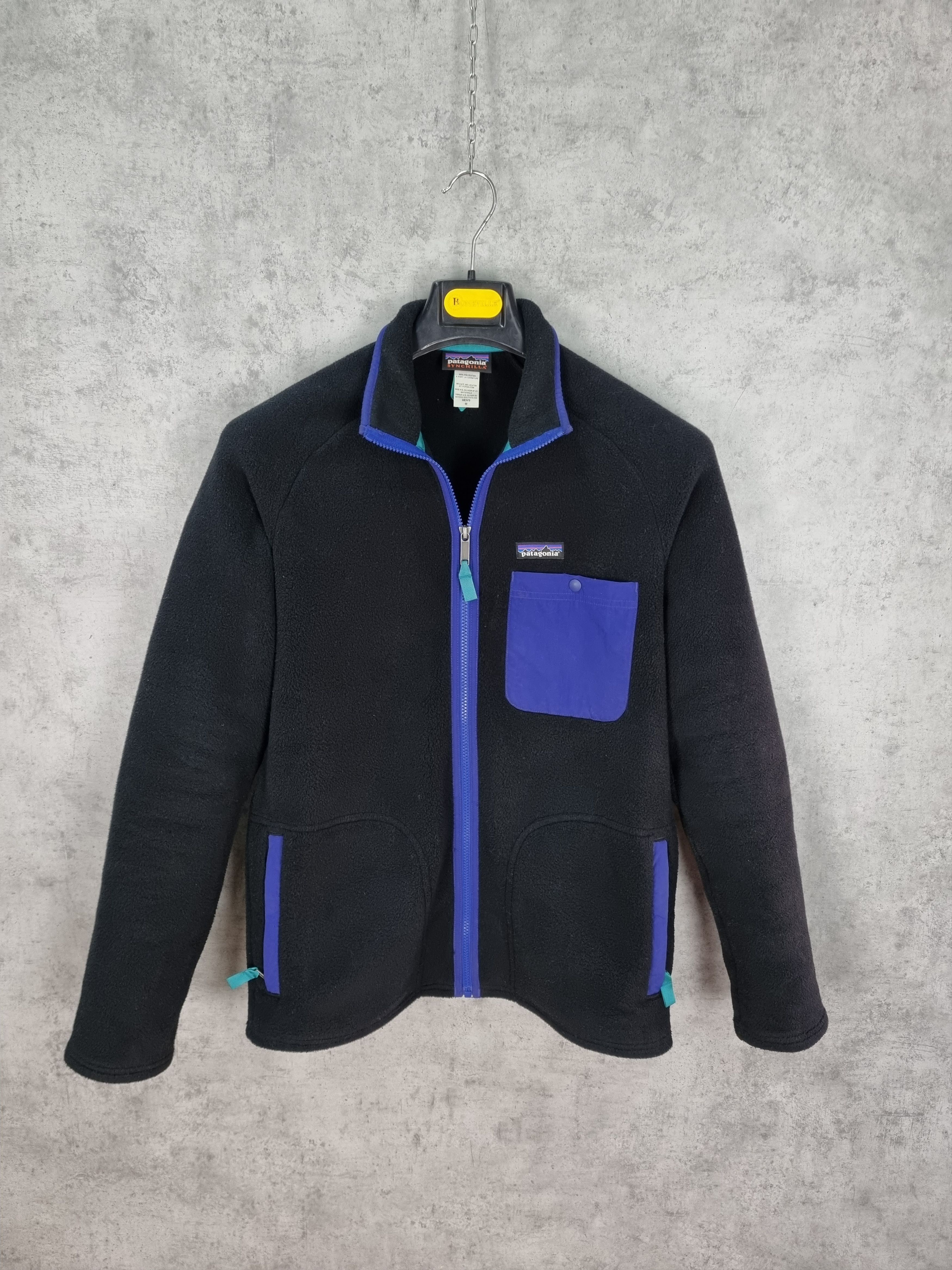 Patagonia × Vintage Patagonia Synchilla Fluffy Fleece Size US M / EU 48-50 / 2 - 2 Thumbnail