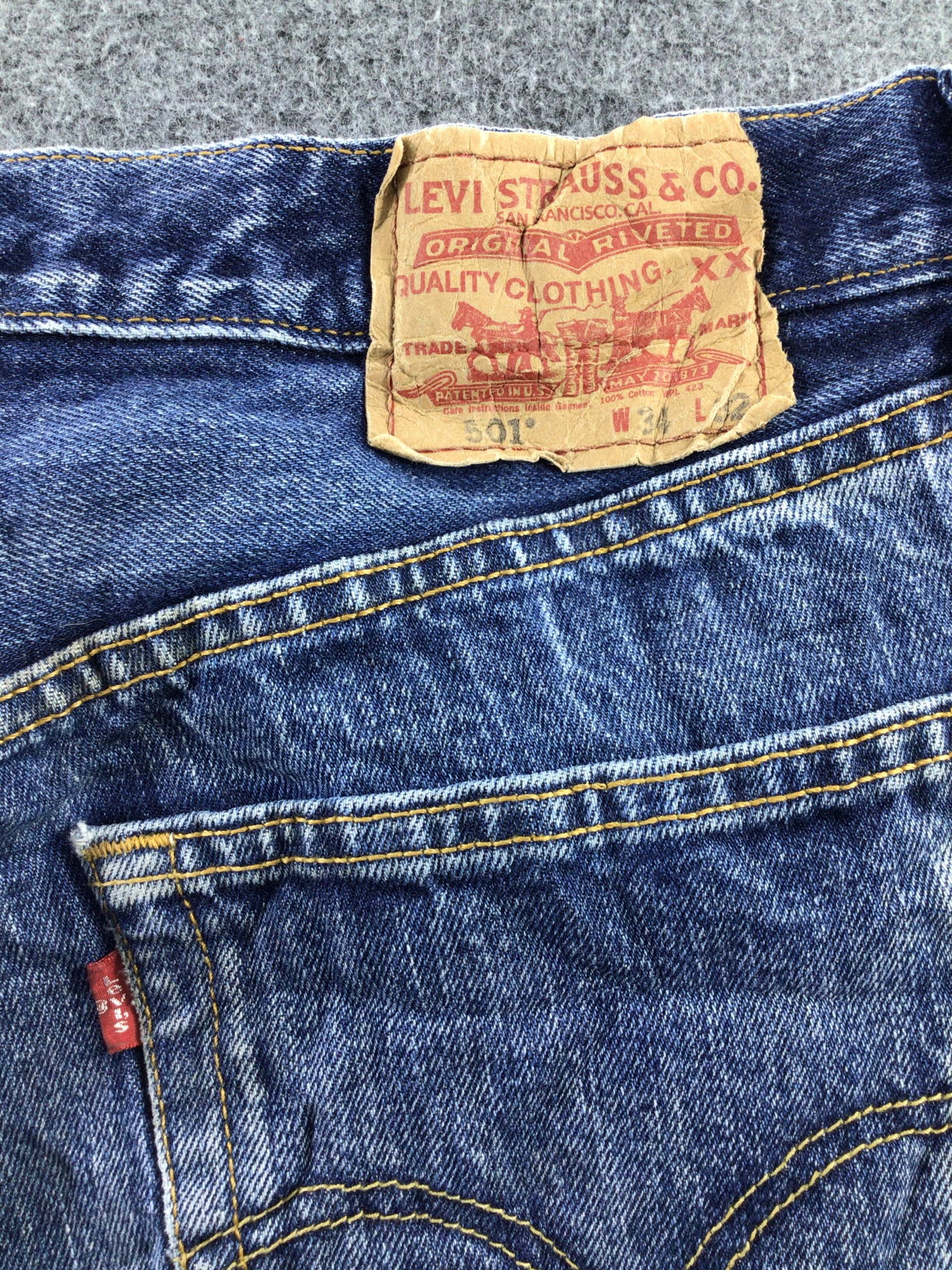 Levi's Vintage Levis 501 Jeans-JM272 Size US 34 / EU 50 - 5 Thumbnail