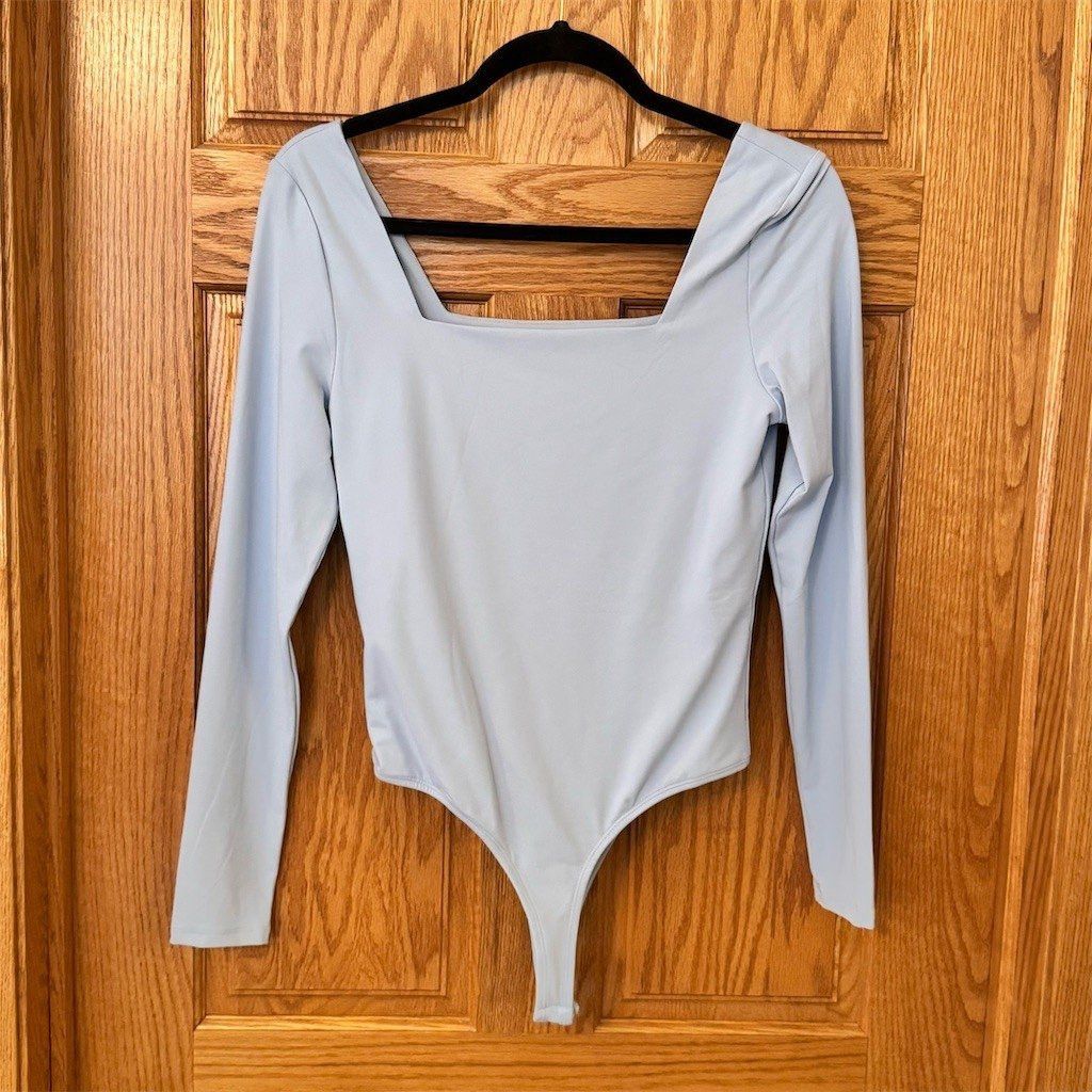 Other mi ami by Francescia's Bodysuit Womens Size M Light Blue Sq Size M / US 6-8 / IT 42-44 - 2 Thumbnail