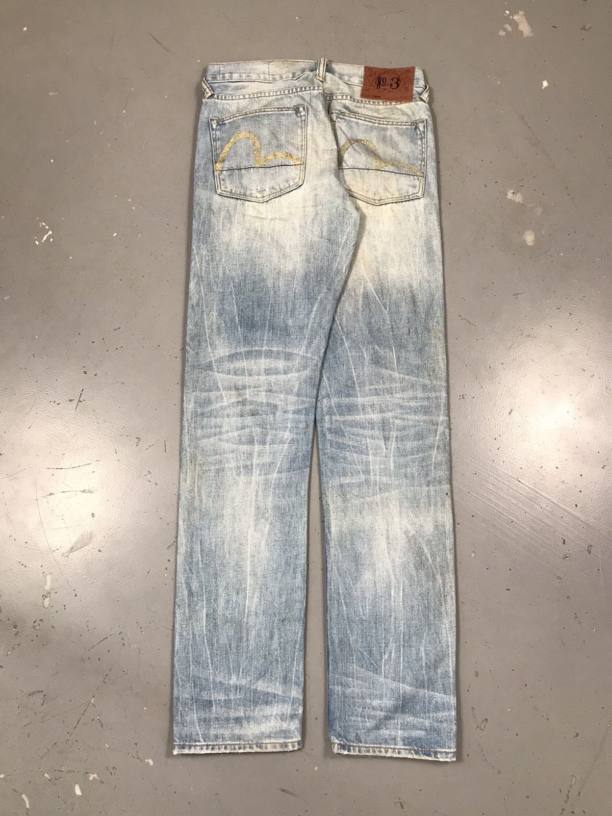 Evisu × Vintage Vintage Evisu seagull straight fit denim pant Size US 28 / EU 44 - 1 Thumbnail