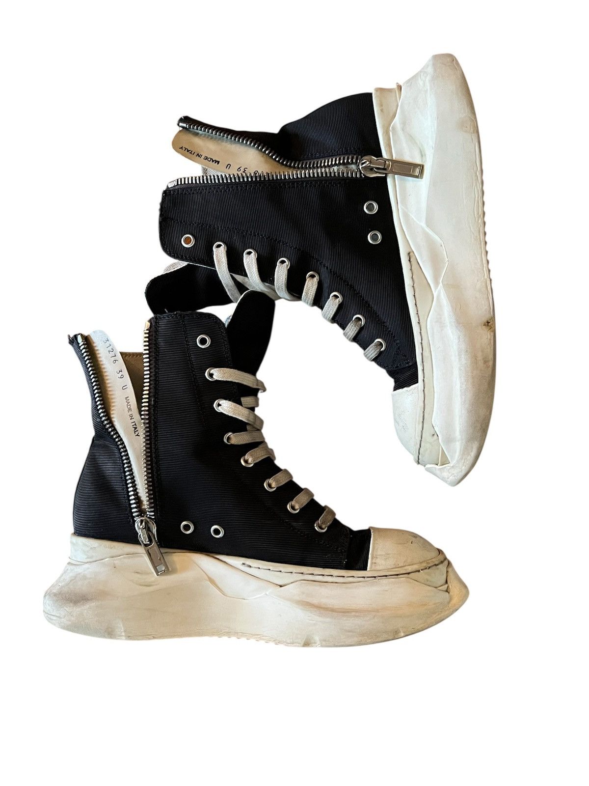 Rick Owens Rick Owens DRKSHDW ‘Abstract’ Ramones Size US 6.5 / EU 39-40 - 3 Thumbnail