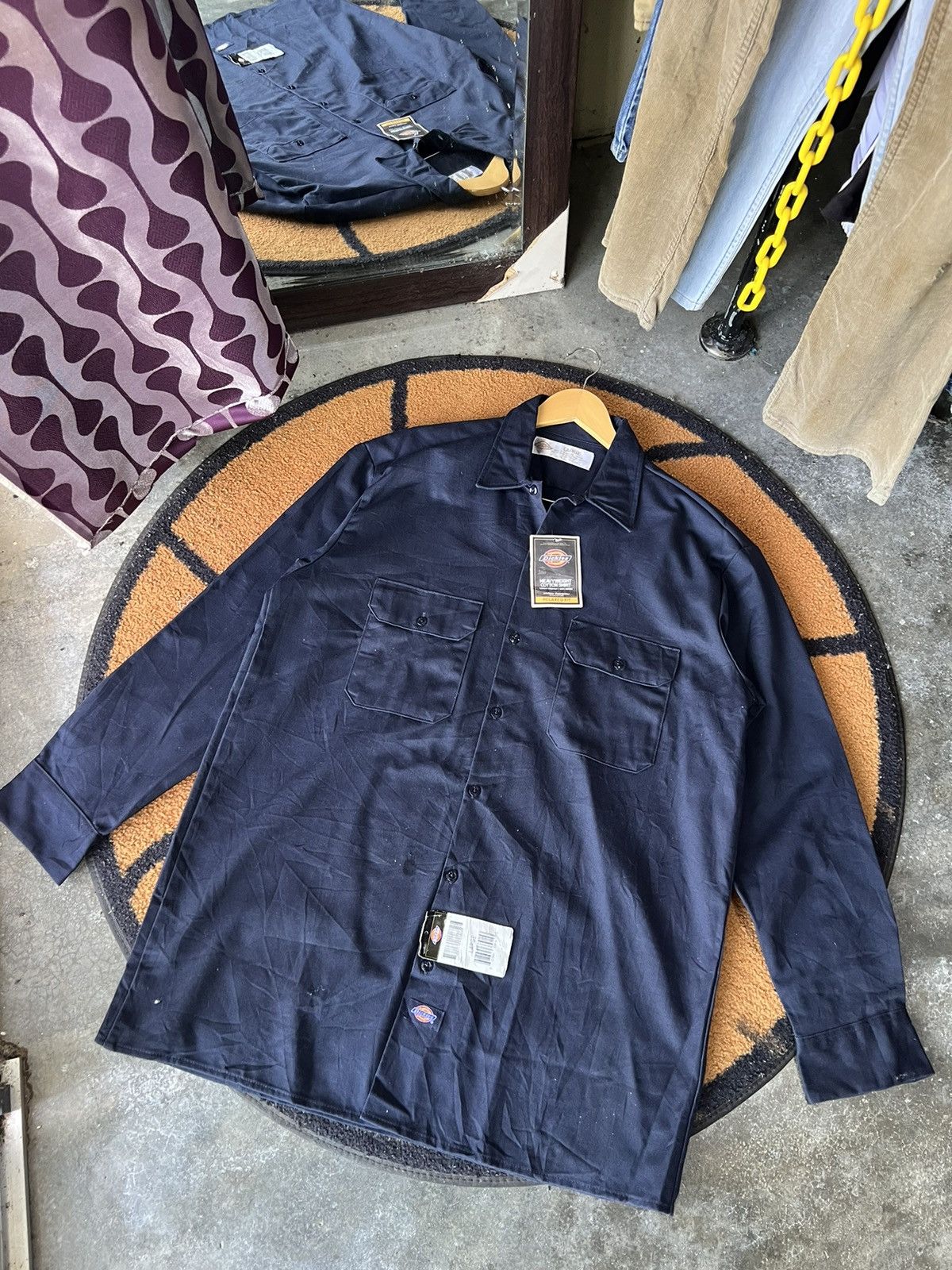Dickies 🔥Vintage Deadstock Dickies Overshirts Size US L / EU 52-54 / 3 - 1 Thumbnail