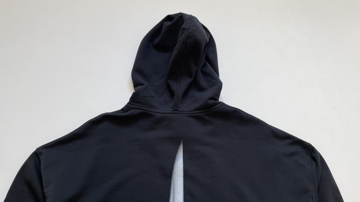 Ann Demeulemeester ‘Feather Print’ Oversized Black Hoodie Size US S / EU 44-46 / 1 - 14 Thumbnail