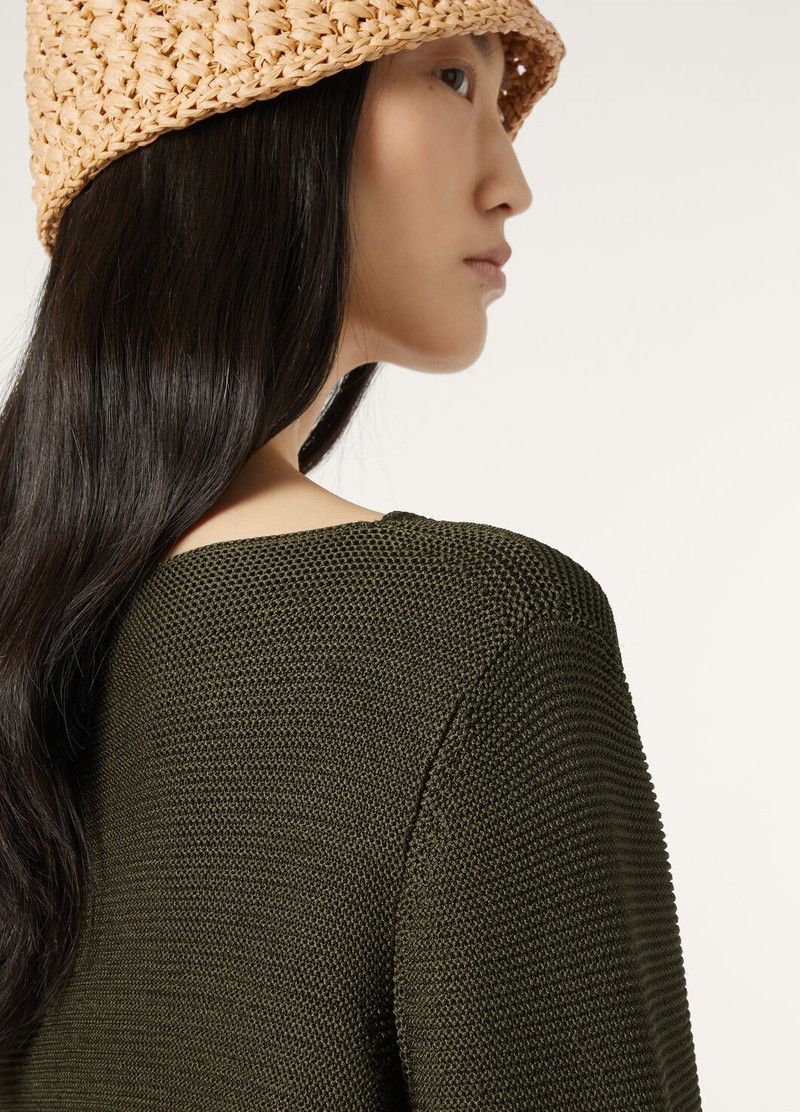 Loro Piana o1srvl11e0526 FAP2757 Scrivia Sweater in Green Size M / US 6-8 / IT 42-44 - 3 Thumbnail