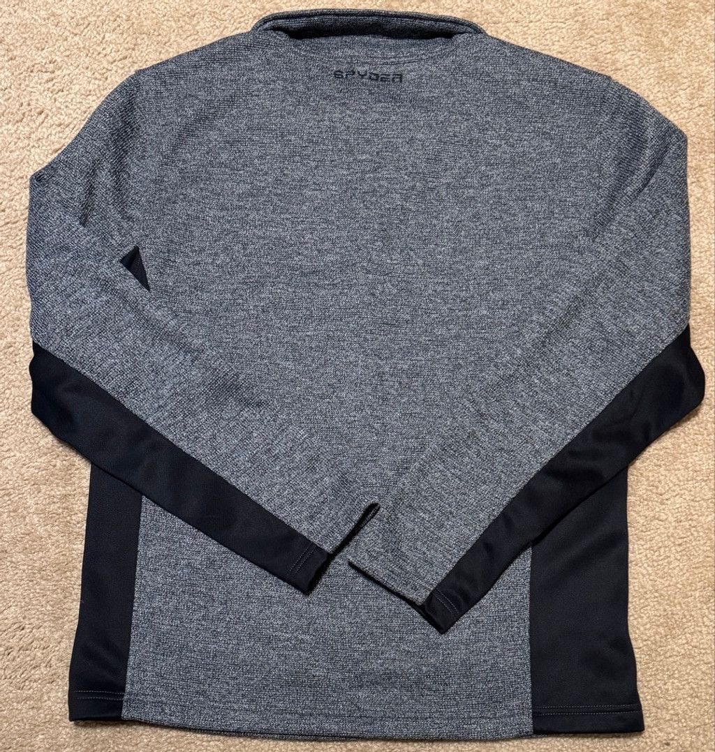 Spyder Spyder Half Zip Sweater Base Layer + Fleece Lining!!! -sz L Size US L / EU 52-54 / 3 - 3 Thumbnail
