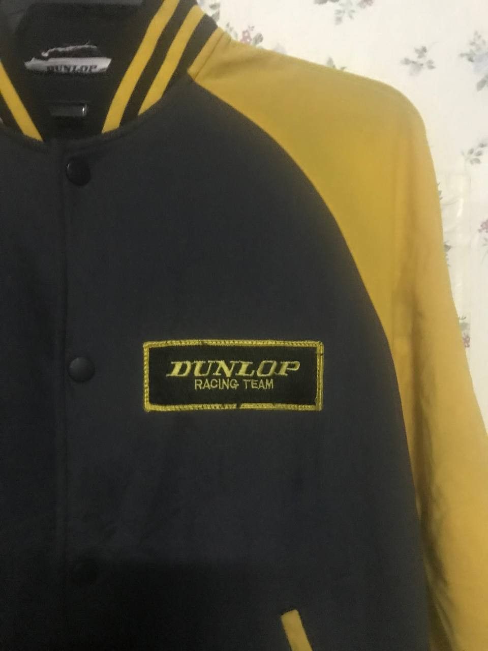 Japanese Brand Vintage 80s Dunlop Racing Team Distressed Jacket Motogp wsbk Size US S / EU 44-46 / 1 - 3 Thumbnail