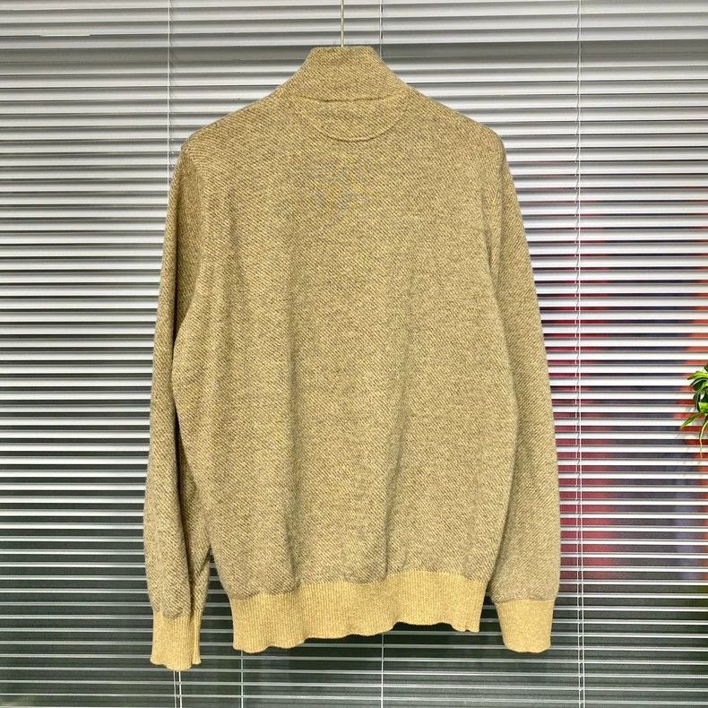 Loro Piana LORO PIANA Sheep fleece sweater, stand collar jacket with Size XL / US 12-14 / IT 48-50 - 2 Thumbnail